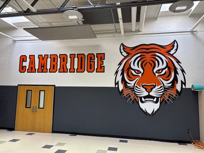 Cambridge School Custom Wall Vinyl Installation
