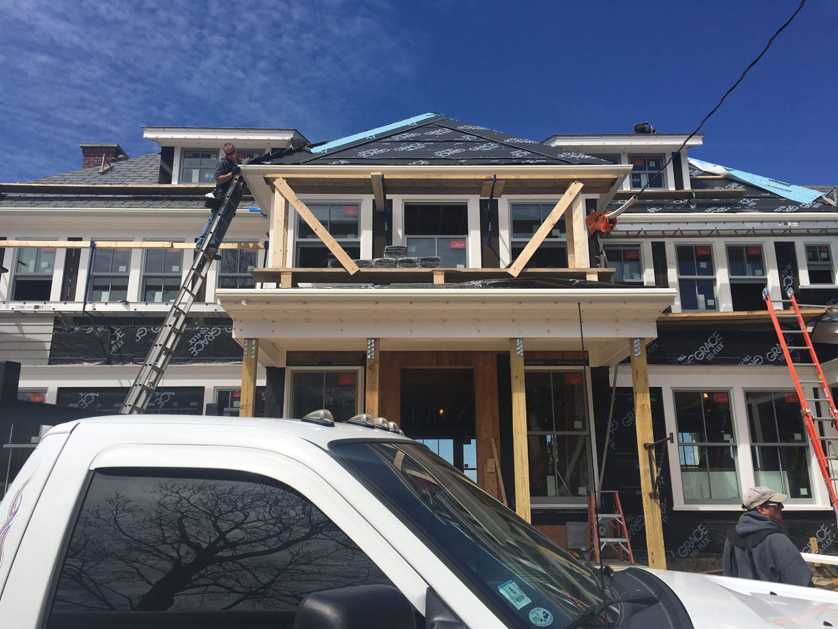 New Fiberglass Gutter System Installed in Falmouth, MA by Gutter Pro by Gutter Pro Enterprises