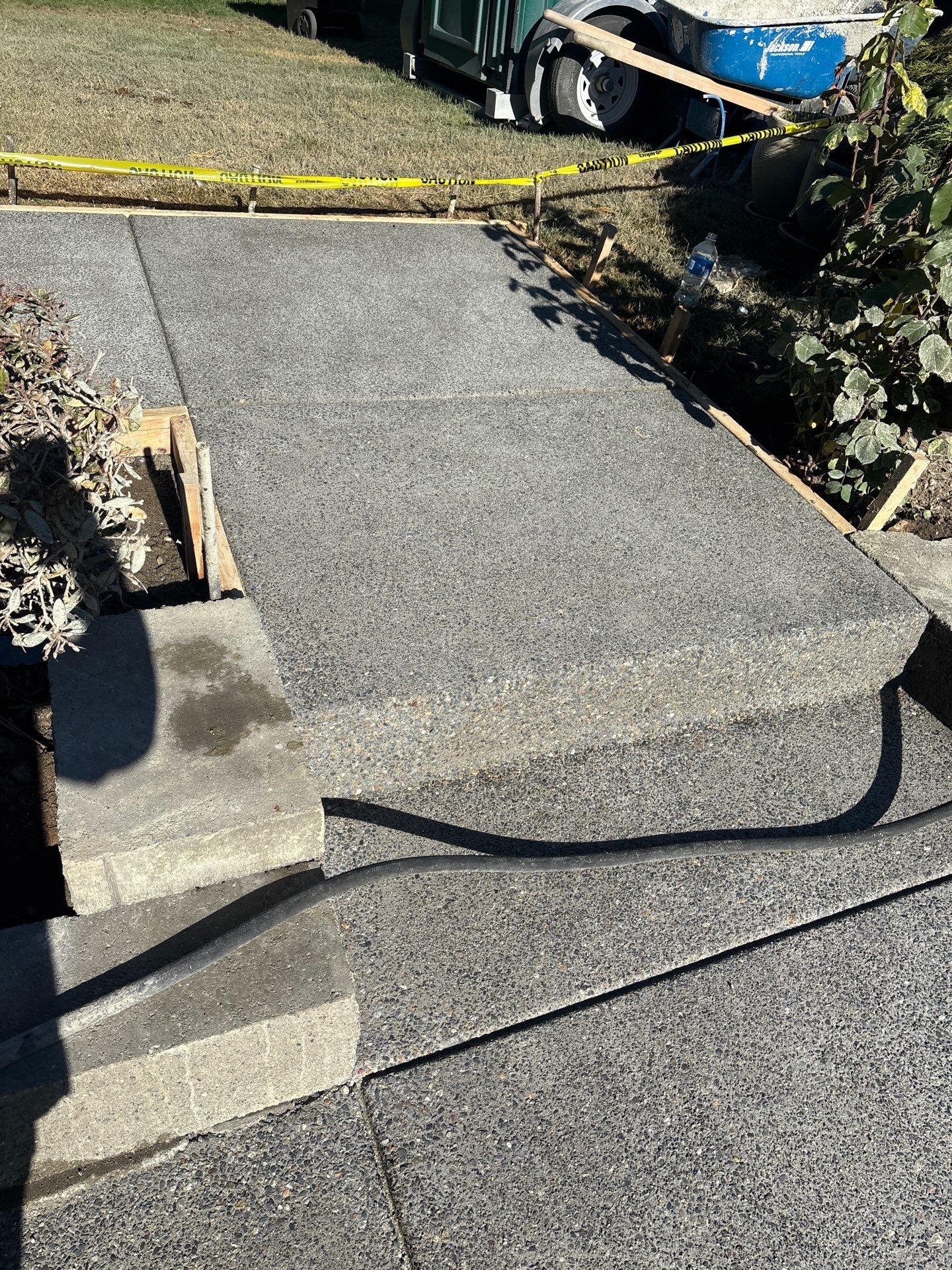 Concrete Patio & Driveway Renovation with Retaining Wall | Seattle  by Jireh Asphalt & Concrete Inc 