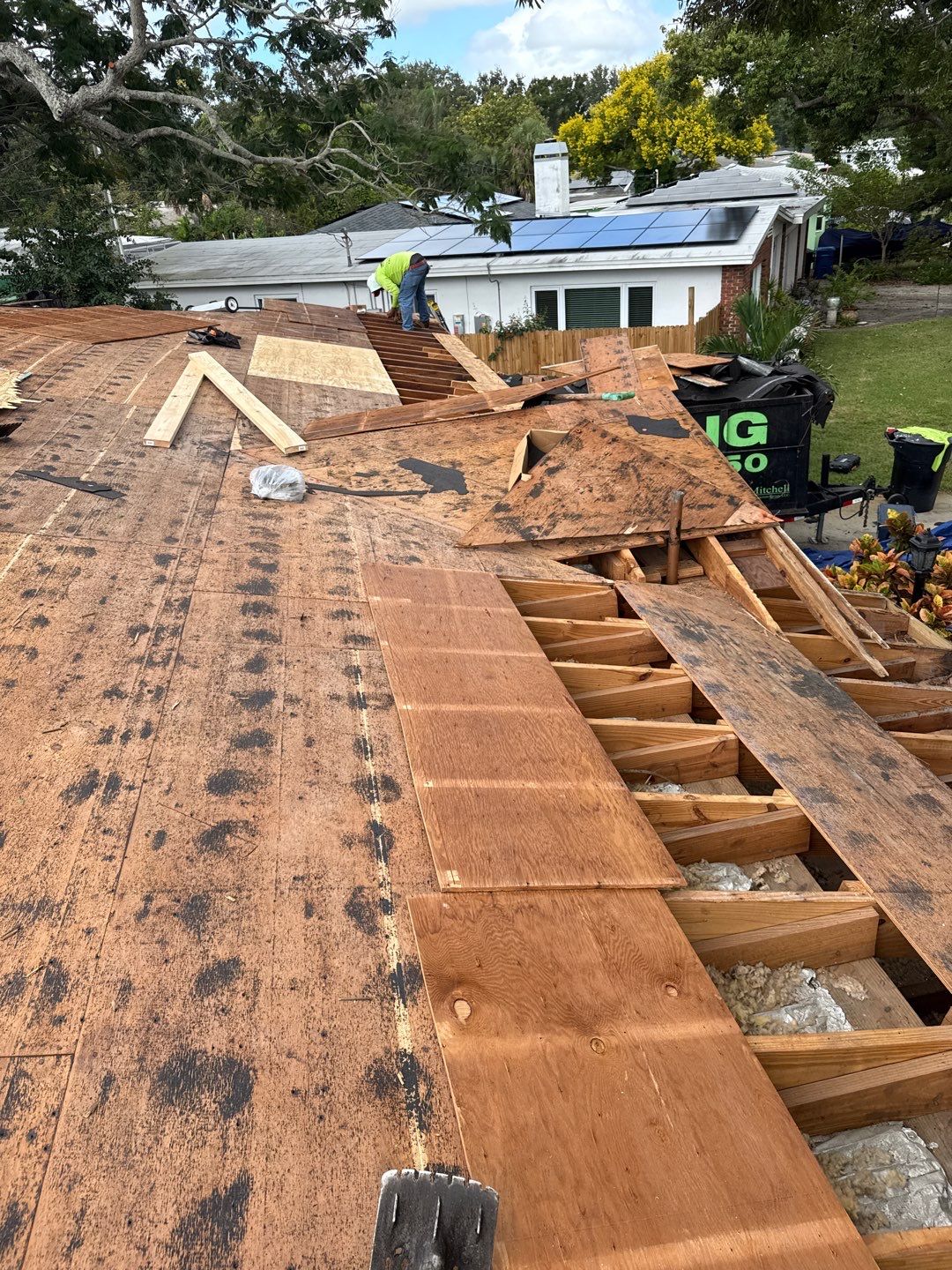 Project in St. Petersburg 33710 by Mitchell Roofing Company LLC