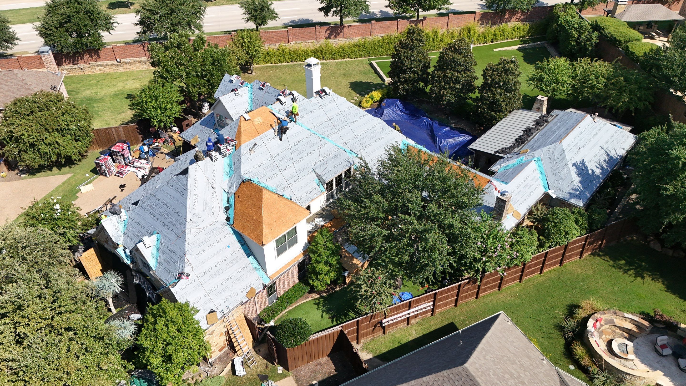 Project in Frisco by Armor Roofing | Exteriors