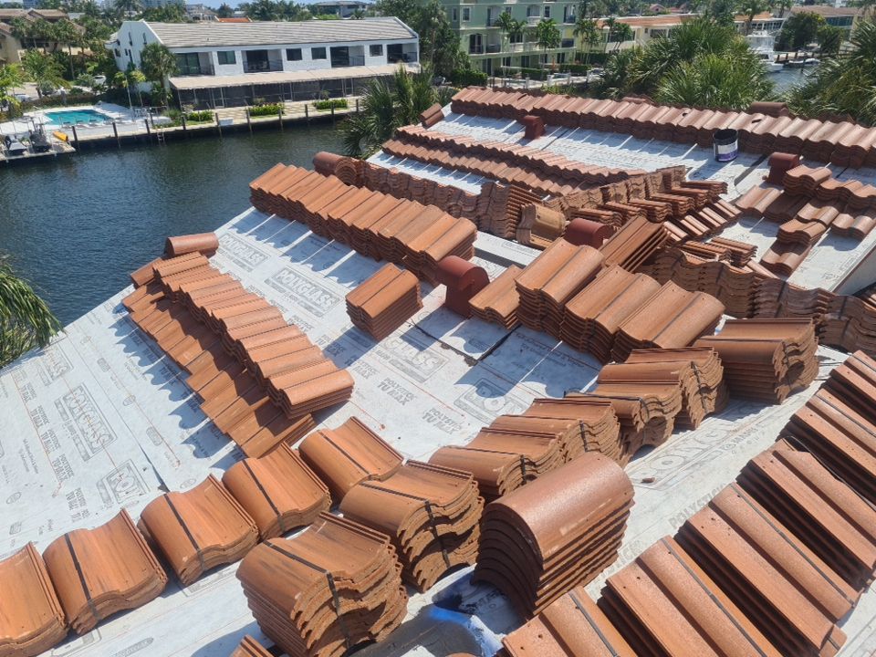 Residential Roofing Installation using WestLake Roofing Tile by BLUES BROTHERS CONSTRUCTION CORP