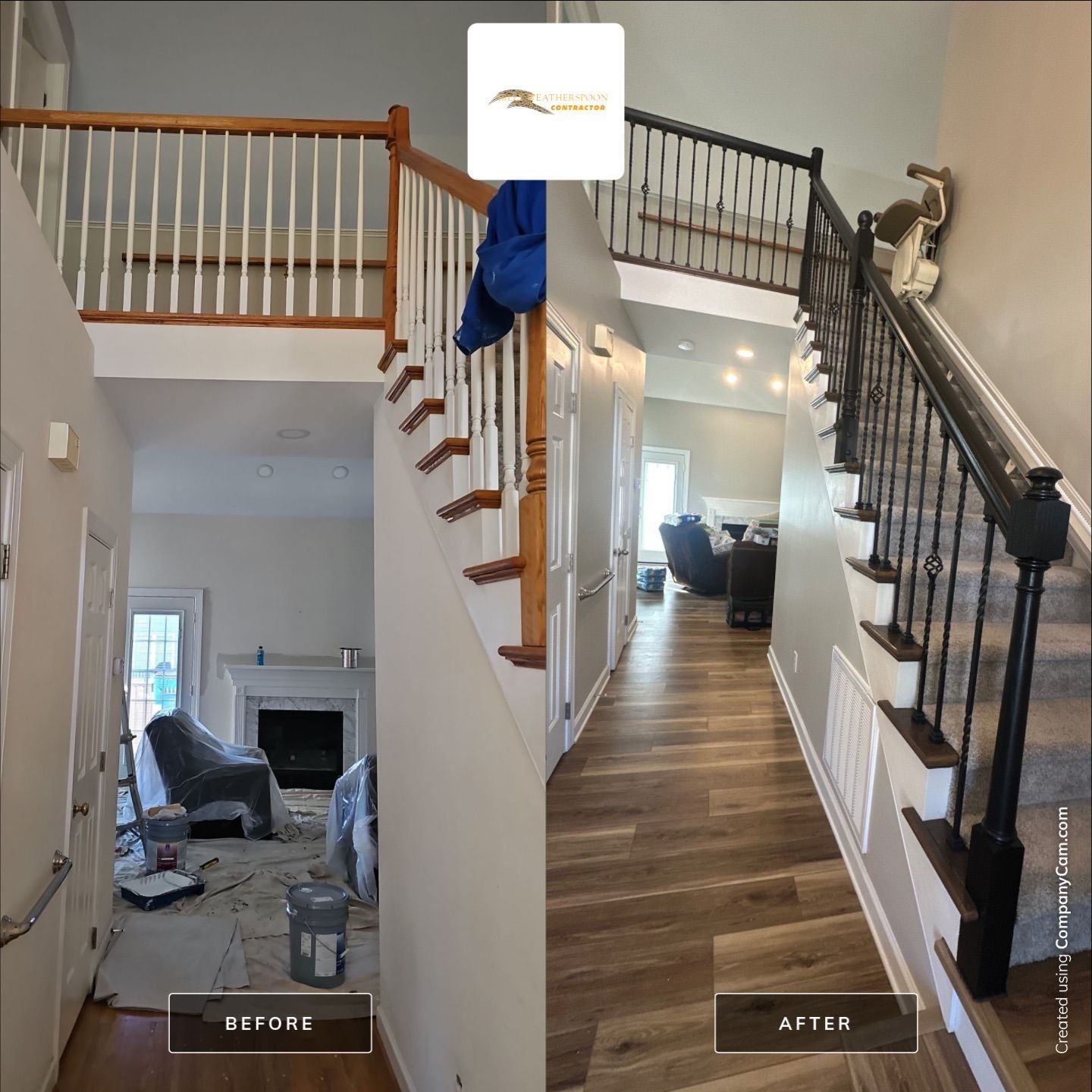 Kitchen Remodel and Interior Painting by Billy Weatherspoon Contractor