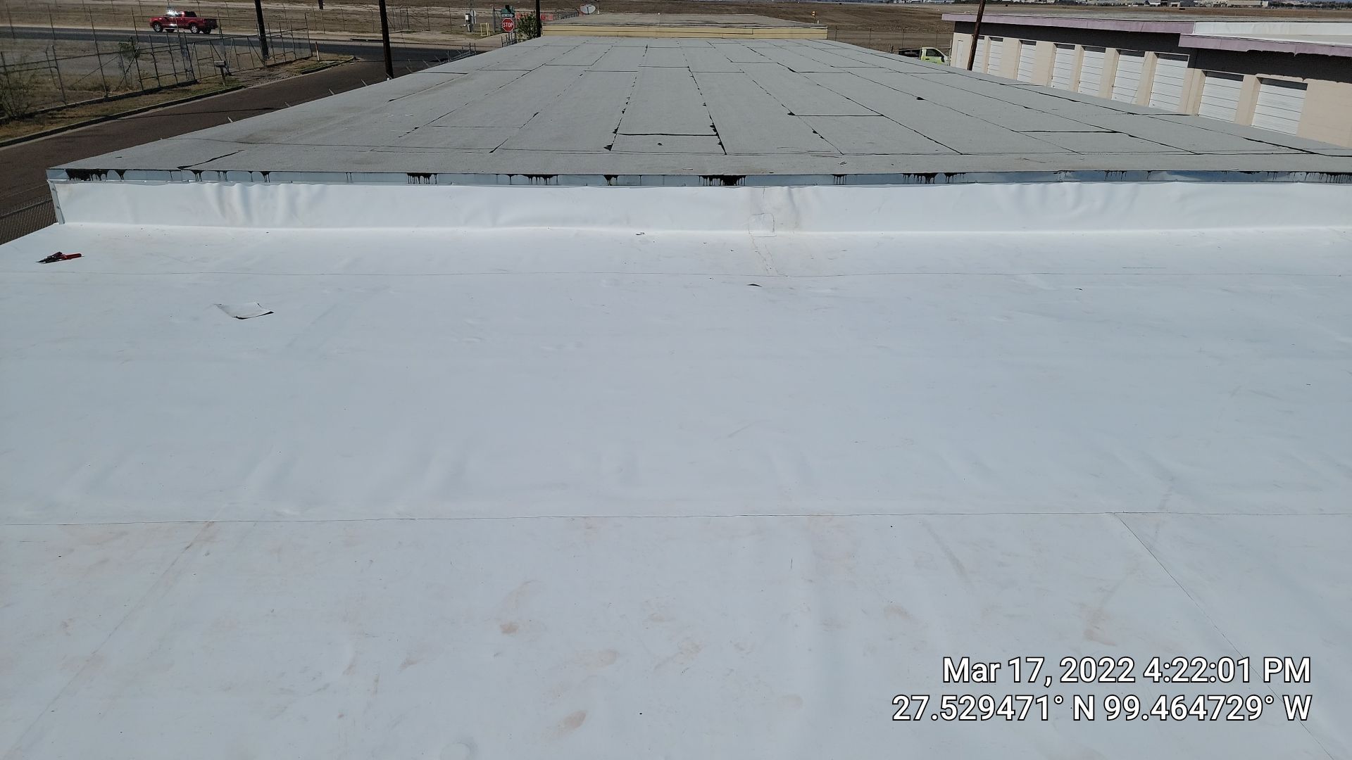 Commercial Roofing Installation using Thermoplastic Polyolefin - GAF  by JM Flores Roofing & Construction, Inc