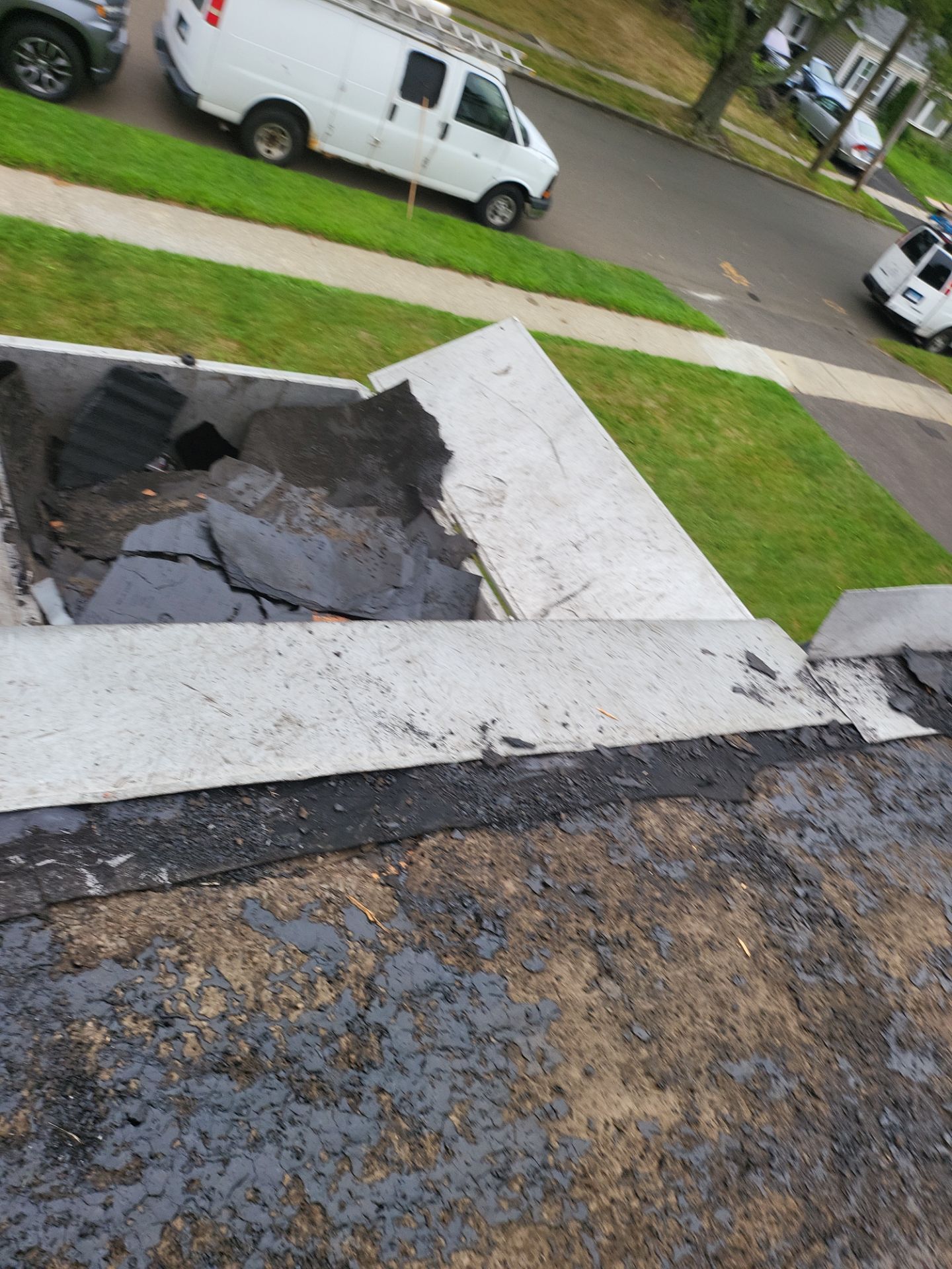 Residential Roofing Installation using Owens Corning TruDefinition Duration AR - Estate Gray by A Plus Exterior