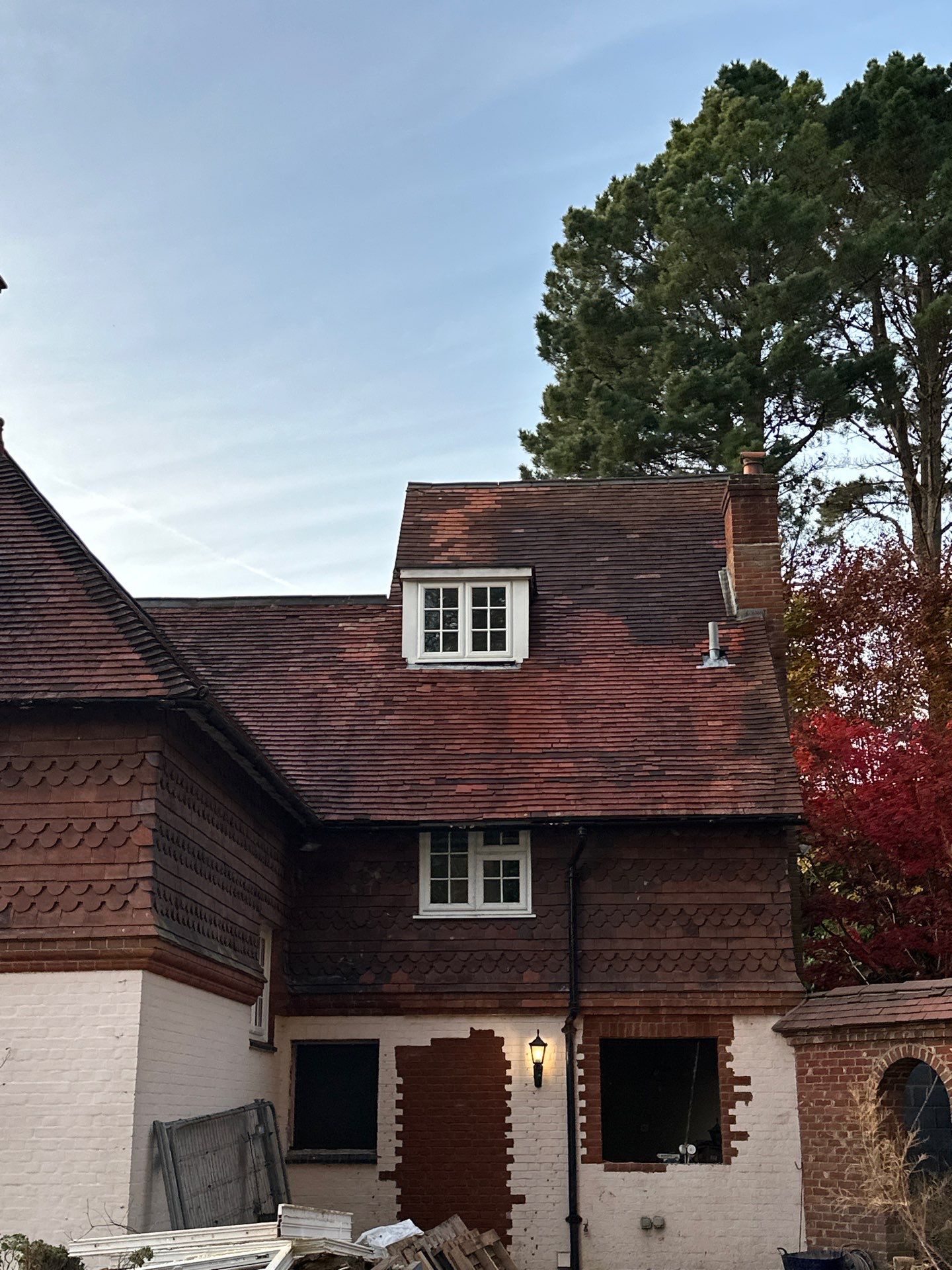 Roof Clean  - Moss Removal - Gutter Clean using Honda 15lpm Low Pressure Washing Machine by Ges Exterior Cleaning ltd