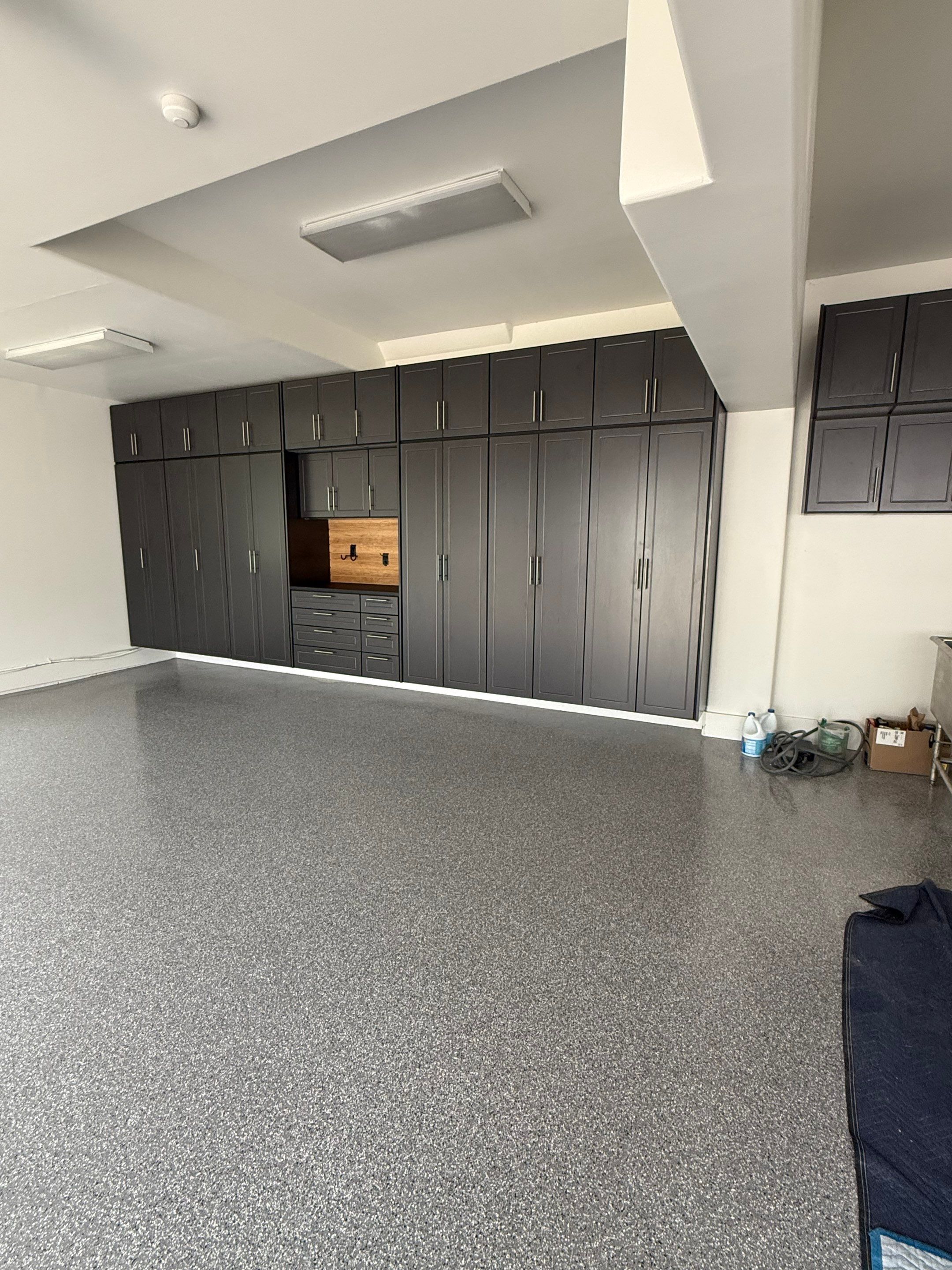 Custom Cabinet Installation in Mission Hills by Banner Garage