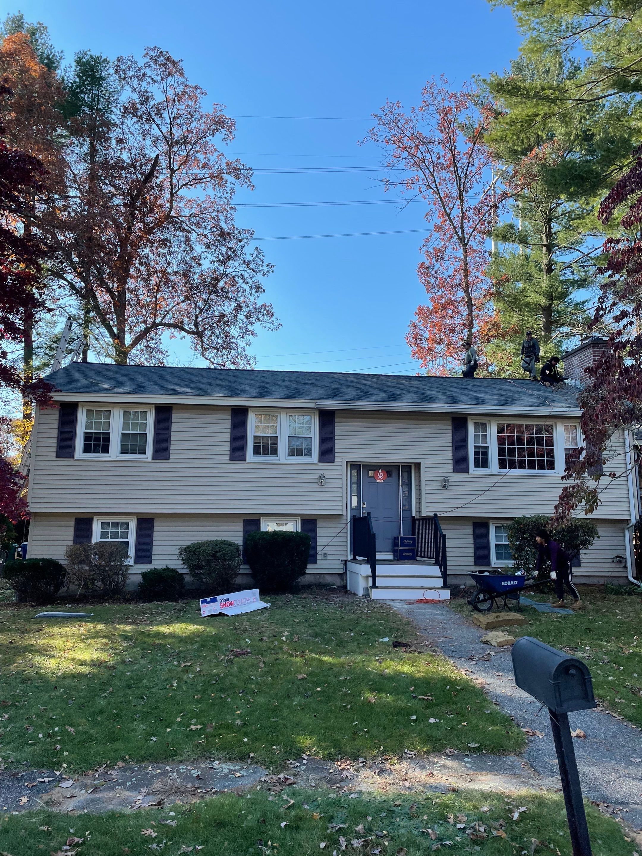 Residential Roofing Installation using GAF Timberline HDZ by Sensible Home Solutions