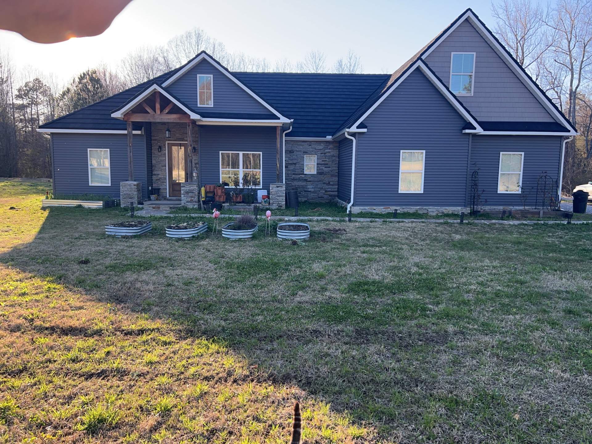 Siding Replacement using James Hardie Countrylane Red by Freedom Exteriors