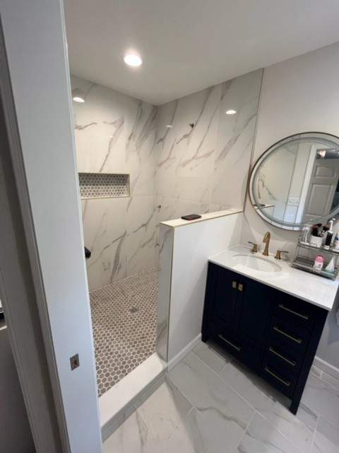 Master Bathroom Remodel - Rockville, MD by Remodel Now