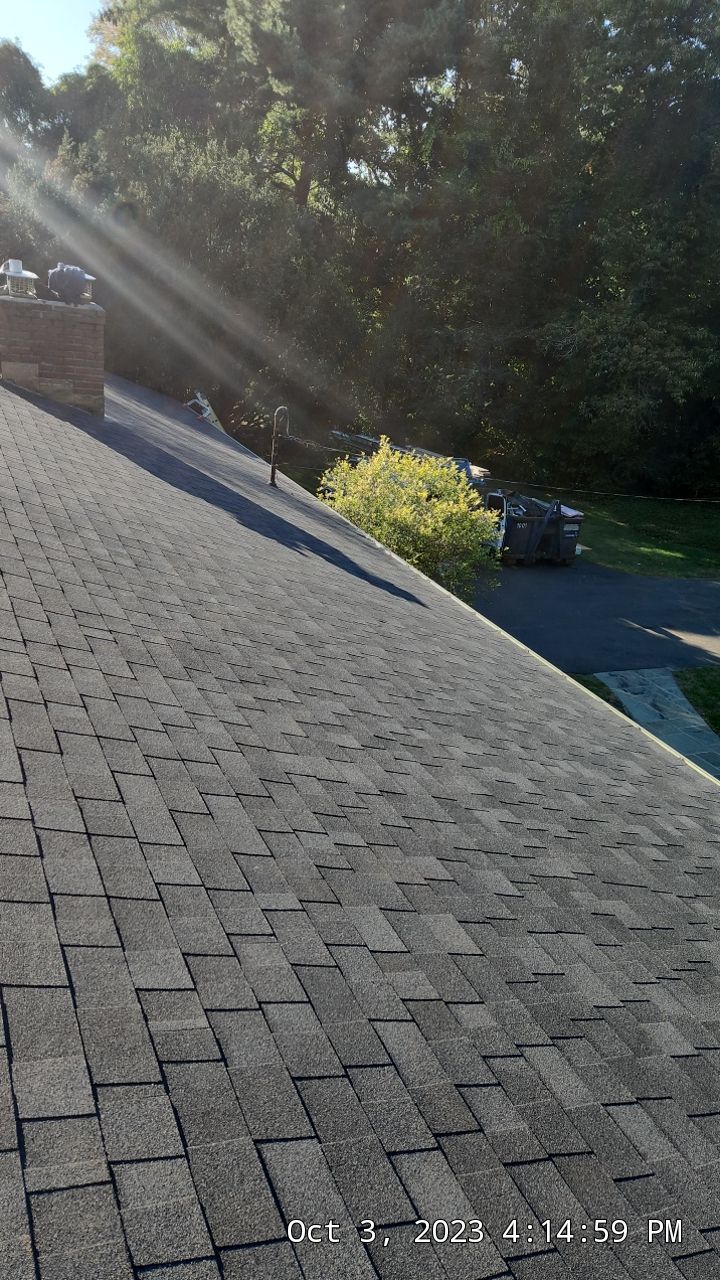 Residential Roofing Installation using Owens Corning Duration Onyx Black by A Plus Exterior