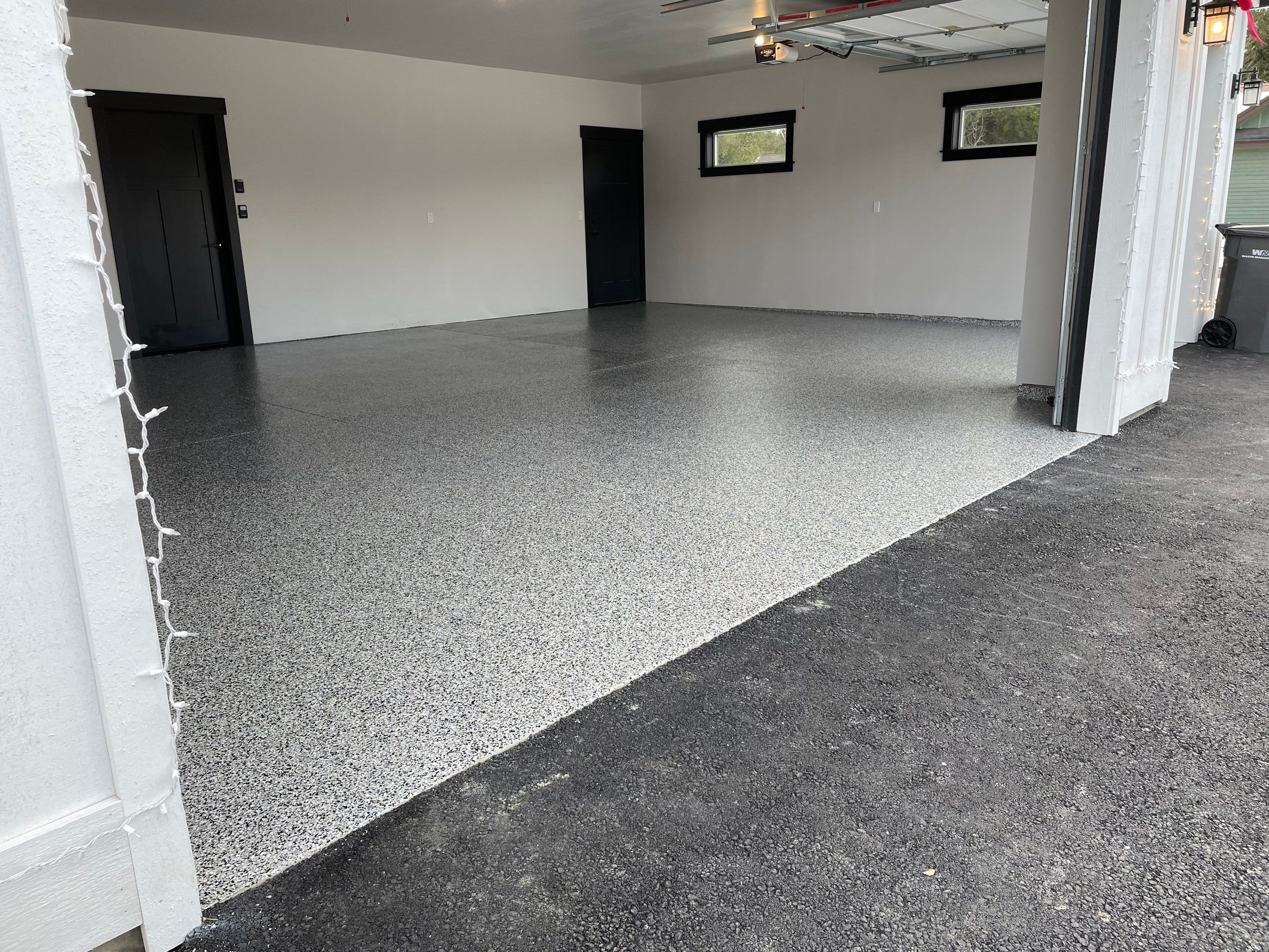 Garage Transformation using Domino and The Penntek Evolution System by Croc Coatings, LLC