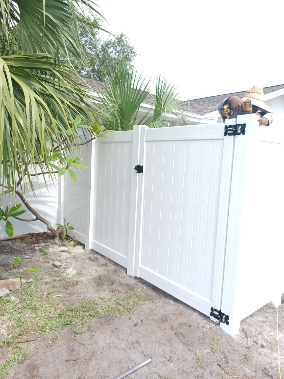 Bradenton, FL 6ft. White Vinyl Privacy Fence by Asap fence and gates, LLC