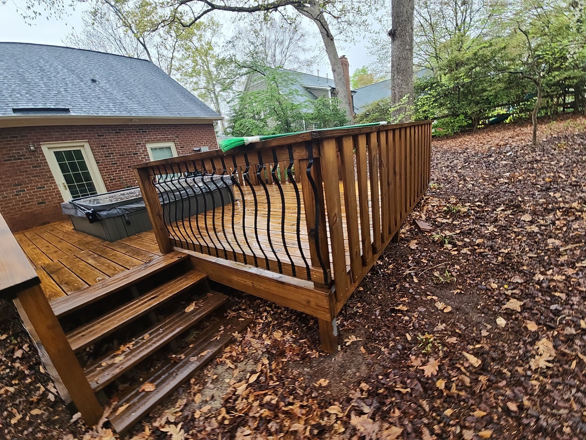 Weathered Deck using AcryFin by DuraSeal
