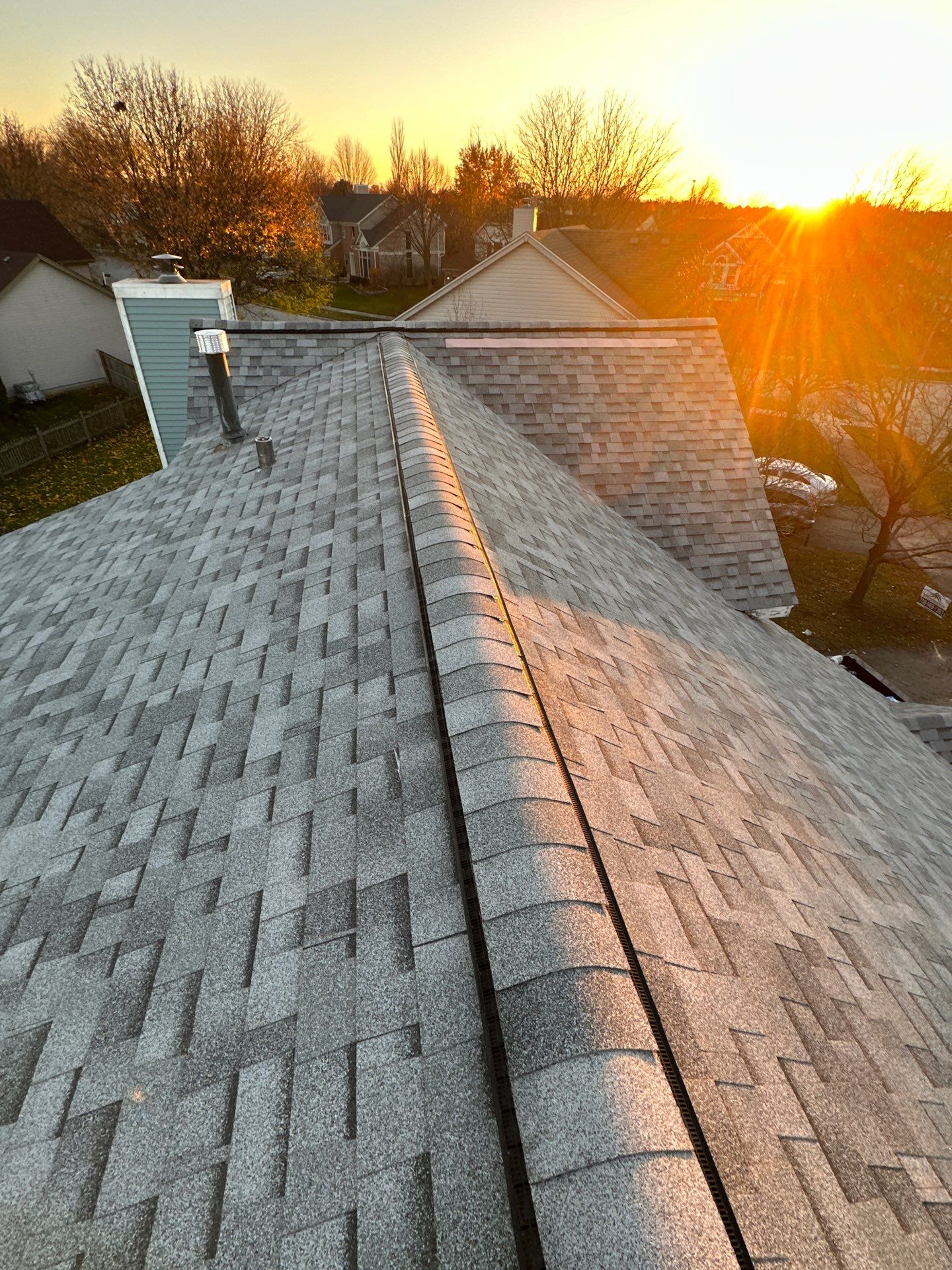 Residential Roofing Installation using Malarkey Roofing by Perfect Exteriors Inc. 