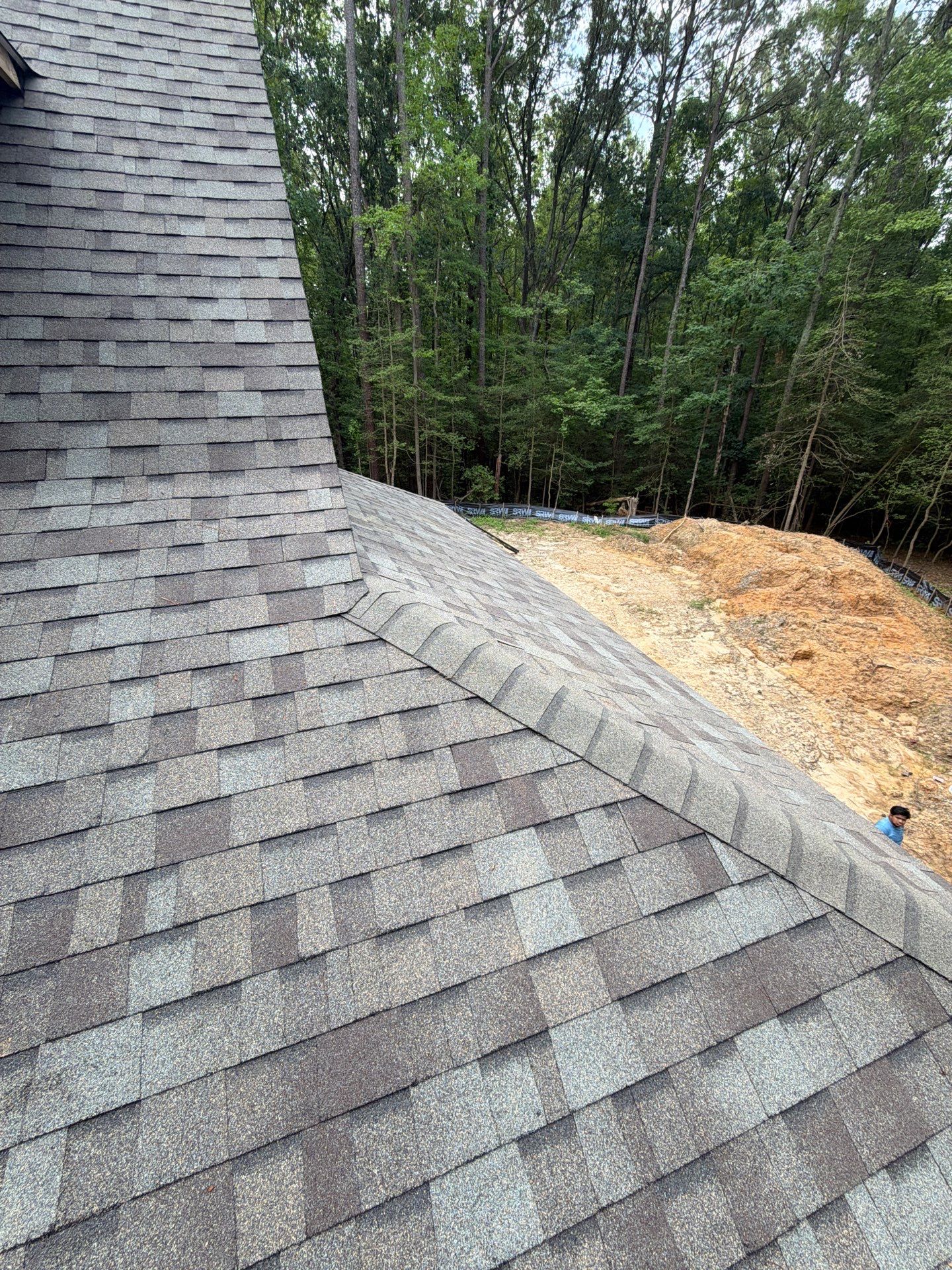 Custom New Home Roof Install in Heathsville by Cade Construction