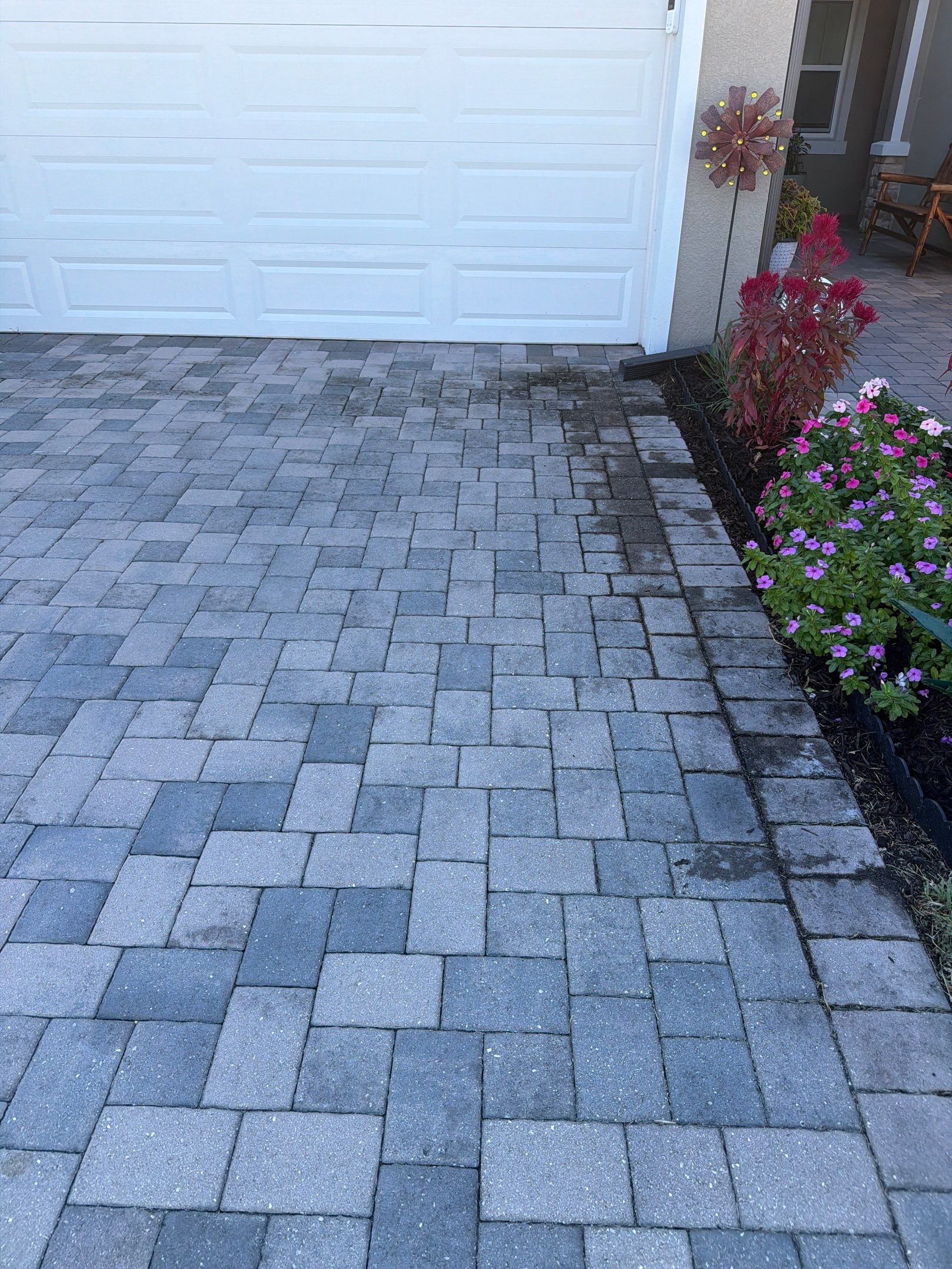 Driveway and Walkway Paver Sealing in La Paloma Sun City Center by Supreme Paver Experts
