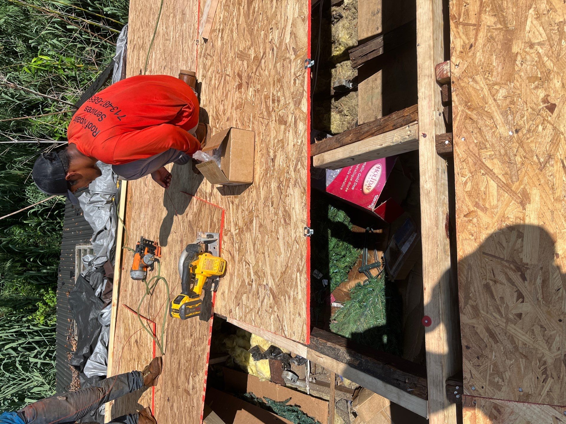 Residential Roofing Repair using Owen's Corning Duration (Lifetime) Shingles by Roof Repair Company