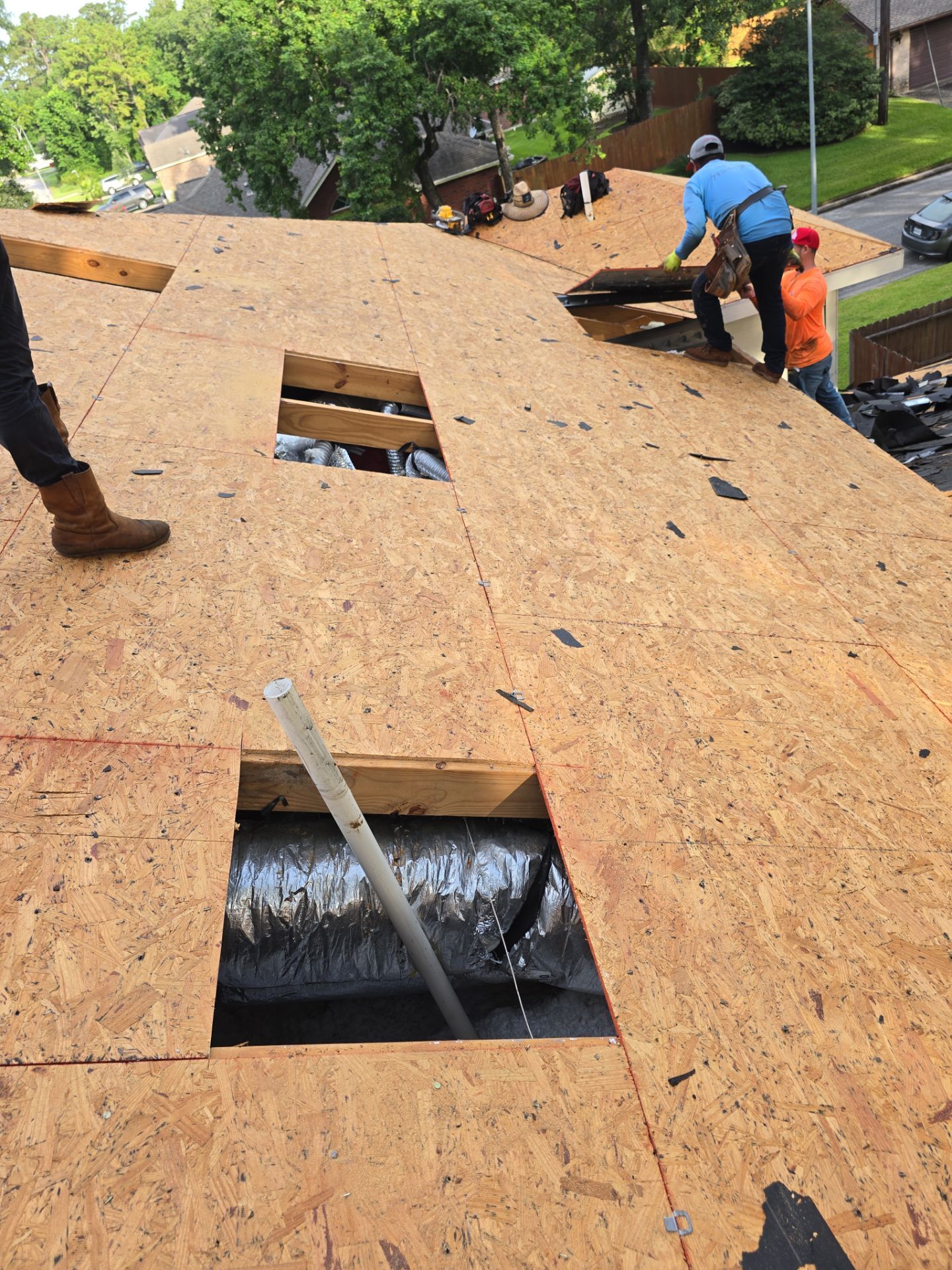 Roof Replacement Crosby by Roof Repair Company