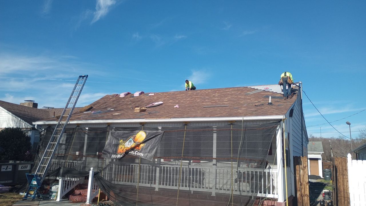 Residential Roofing Installation using Performance Shingles by Mr. Roofer