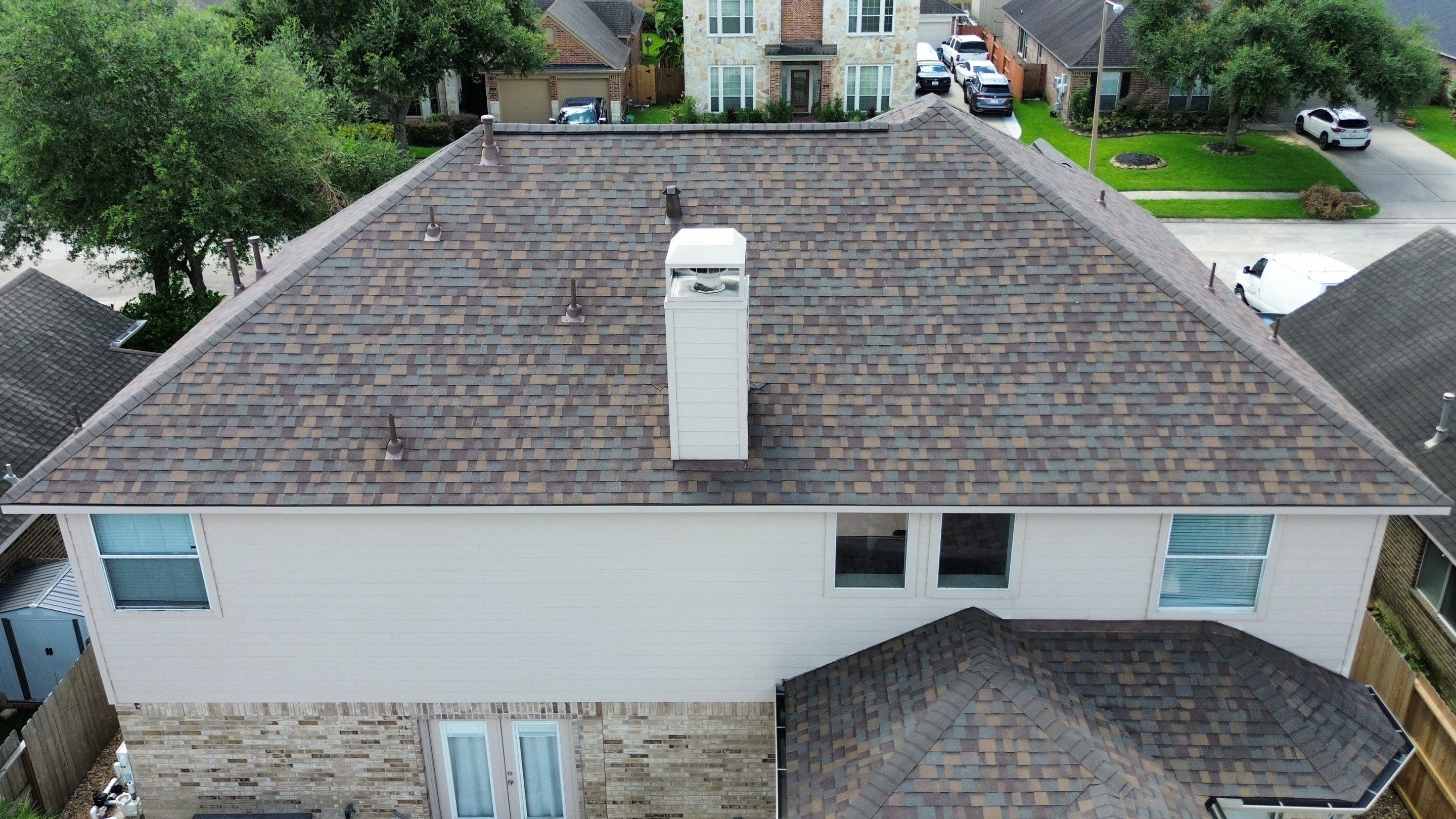Roof Replacement in League City using Owens Corning Duration by Super Roofer LLC