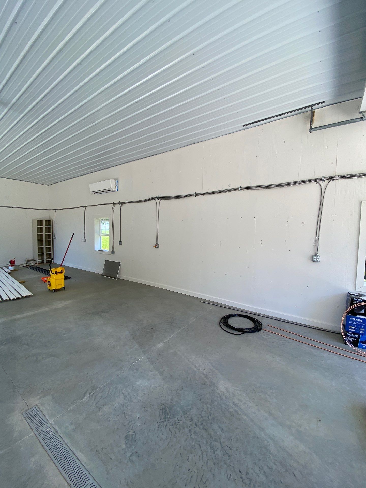 Multi-Bay Custom Pole Barn Construction in Arlington, Indiana by The Barn Builders 