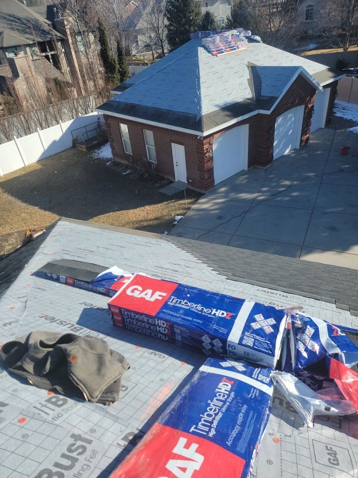 Residential Roofing Installation using GAF Timberline HDZ - Lifetime Shingle by The Roof Doctor
