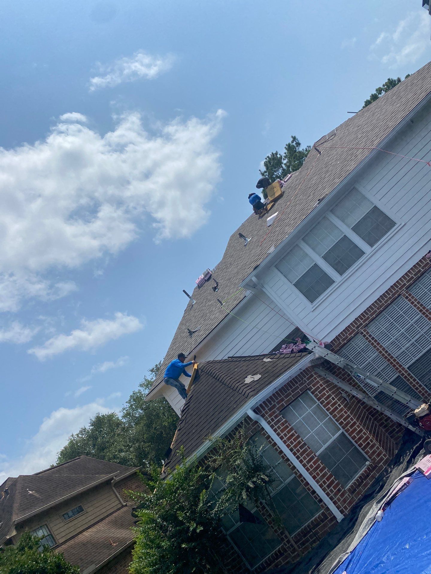 Residential Roofing Repair using Owen's Corning Duration (Lifetime) Shingles by Roof Repair Company