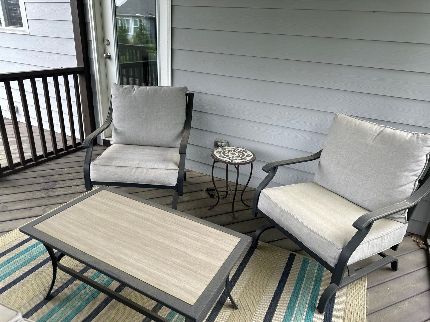 Weathered Deck using AcryFin by DuraSeal