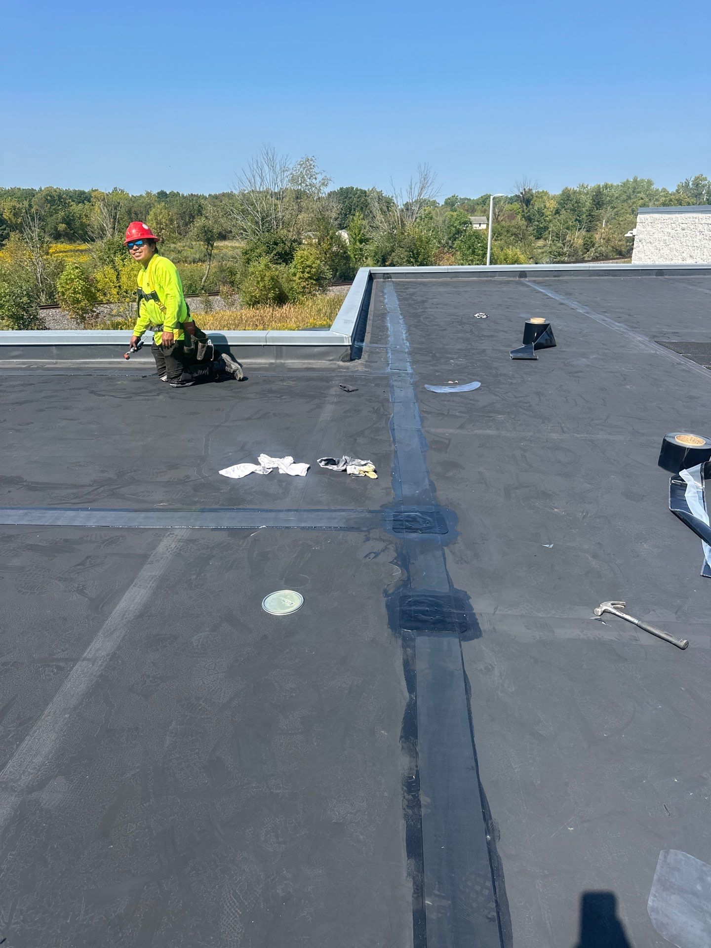 Commercial Roofing using Commercial by Absolute Roofing and Construction