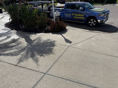 Driveway Cleaning at The Inlets Bradenton