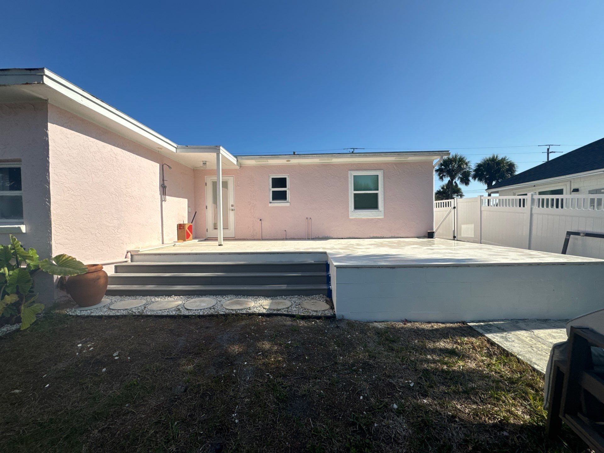 Project in Flagler Beach, Florida by Courtesy screening