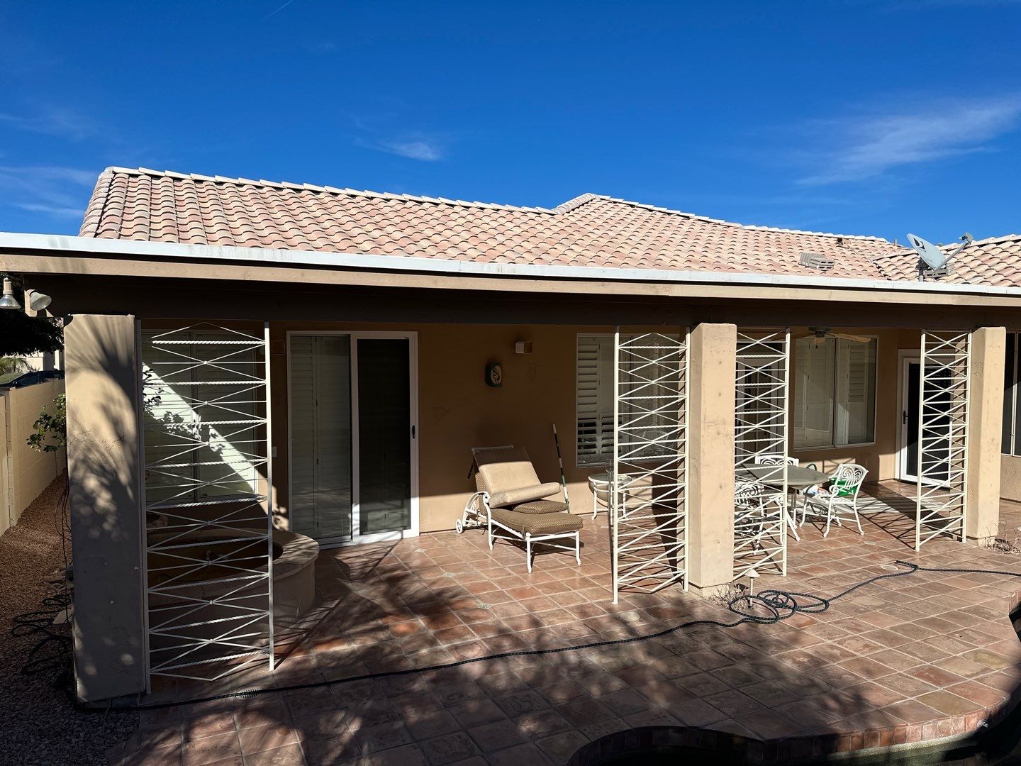 Gazzo - A Beautiful Home Exterior Transformation in Scottsdale, AZ with C&M Primer and Sherwin Williams Paints by Double G Painting Contractors, LLC