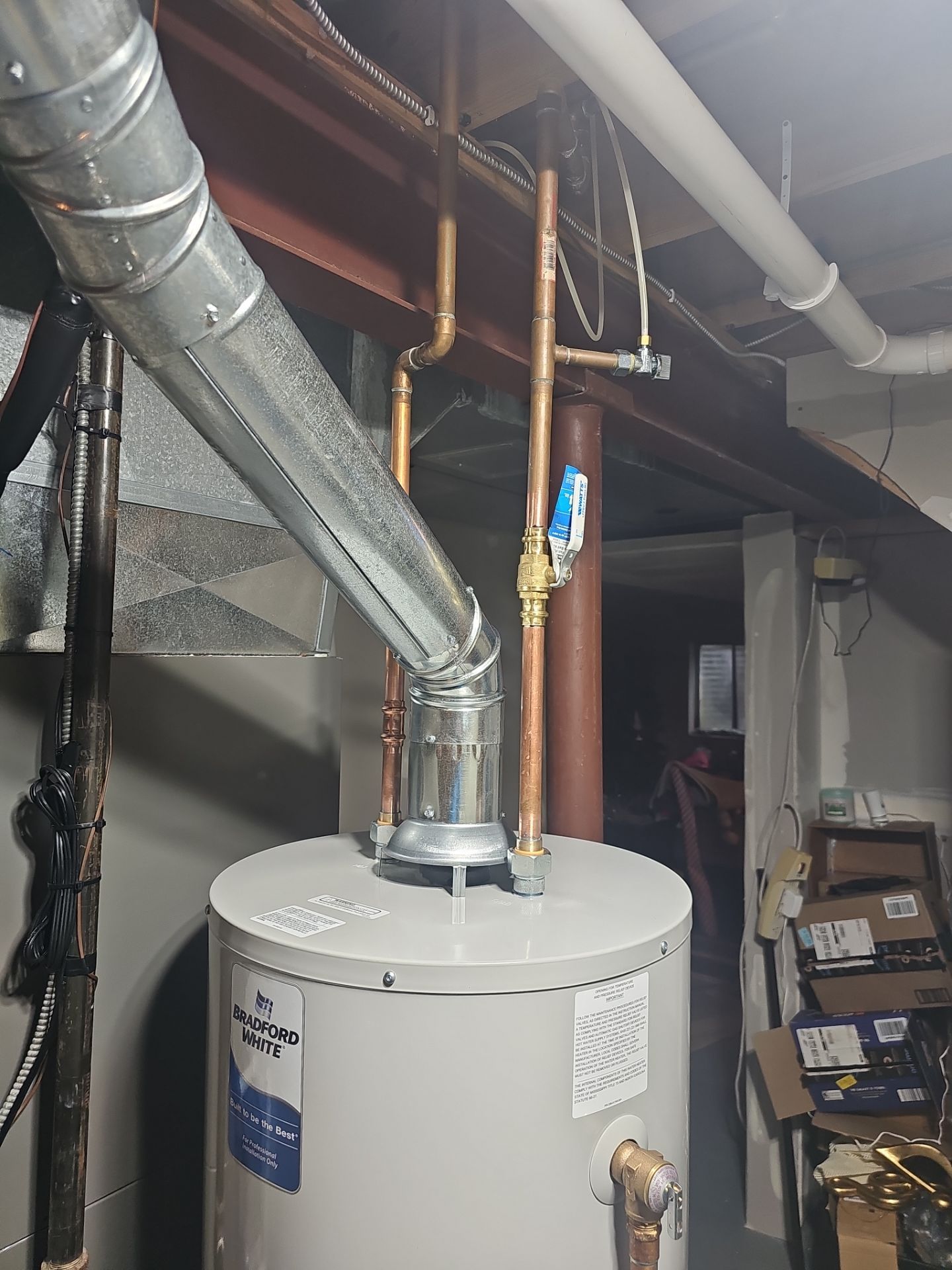 Bradford White Water Heater Installation by GSHA Services LTD