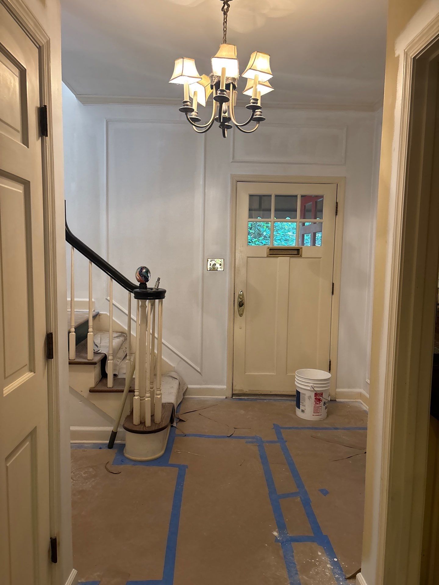 From Outdated to Elegant: A Timeless White Transformation by Atlanta's Paint Doctor