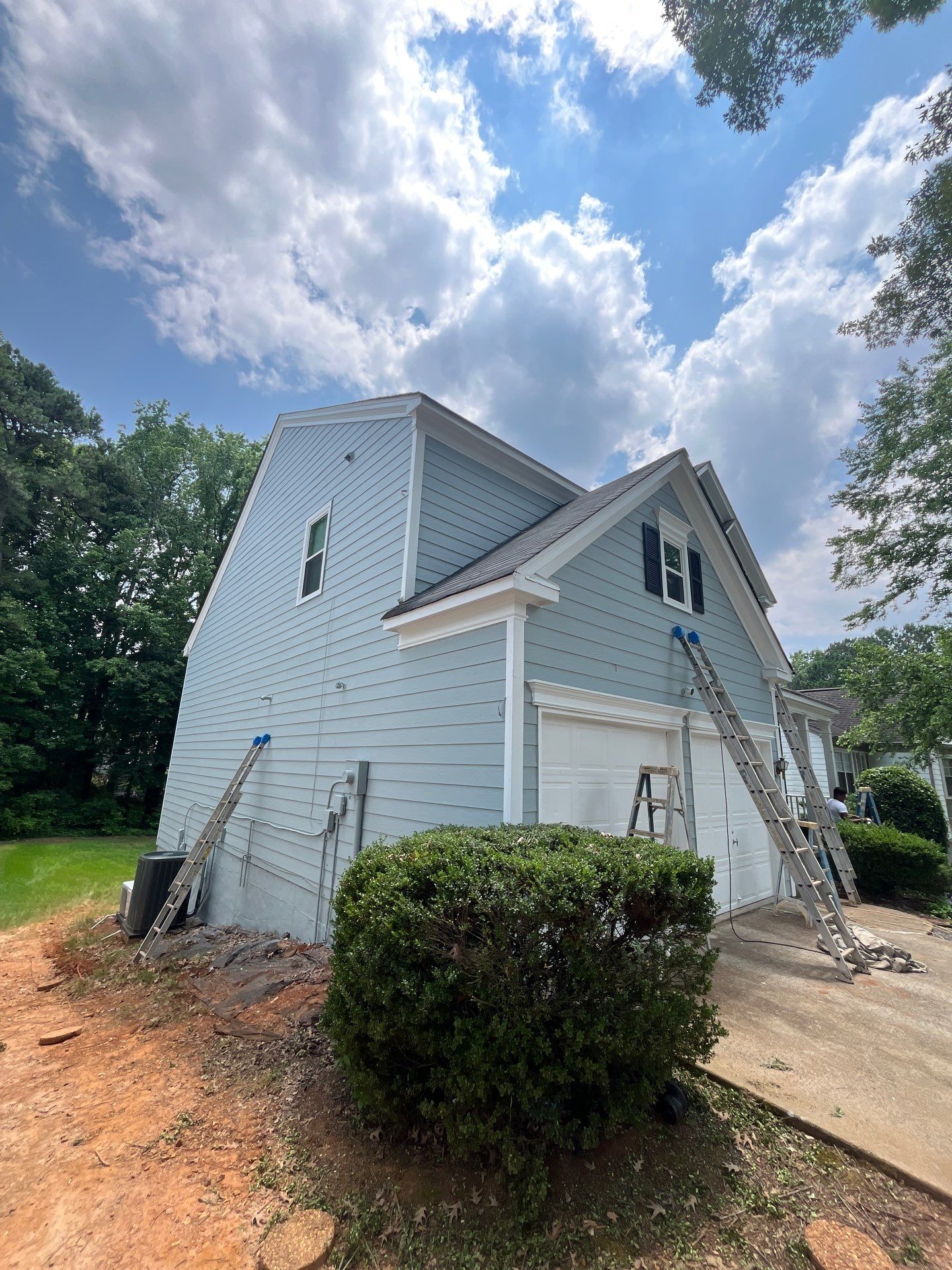 Siding Replacement, Exterior Painting, and Deck Build in Acworth, GA by Nelson Exteriors
