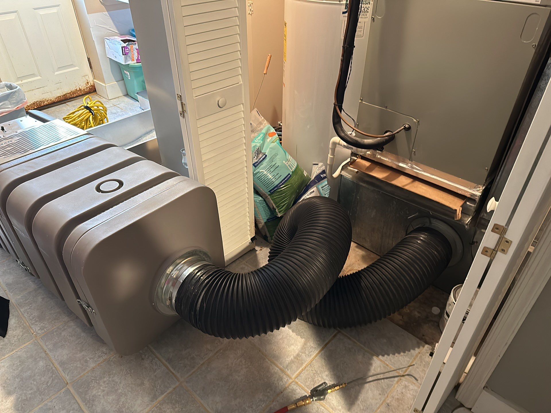 Air duct cleaning using Hypervac by Pronto Air Duct Cleaning