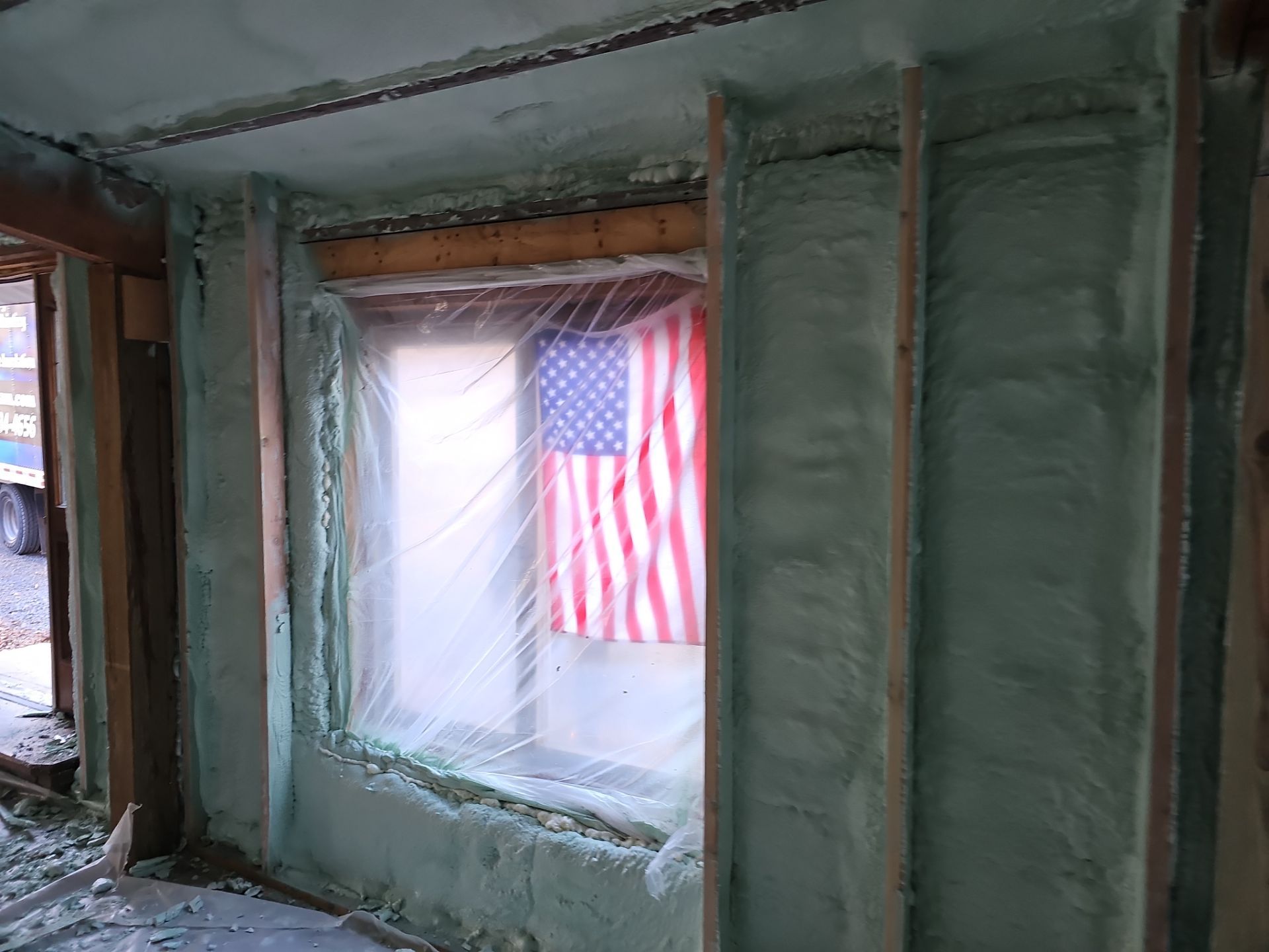 Home Remodel using Closed Cell Spray Foam by NYS Foam & Energy