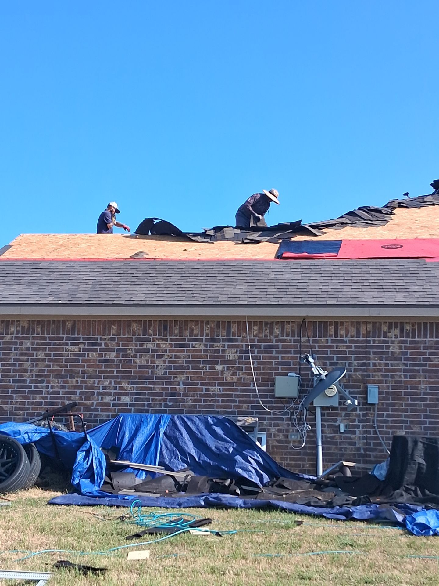 Residential Roof Replacement and Decking Repair in Springtown, Texas by Performance 1 Roofing
