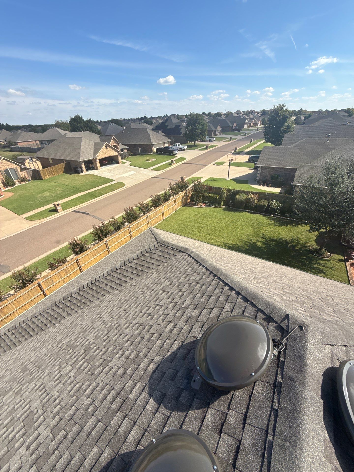 roof replacement in Moore by McCann's Roofing and Construction