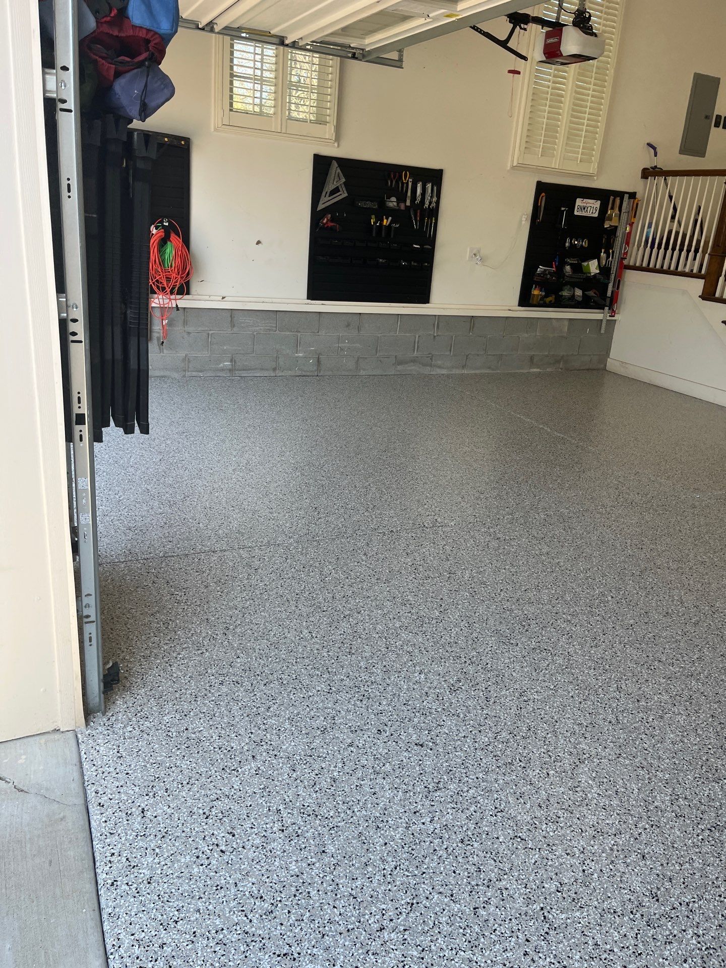 Garage Floor Coating using Cabin Fever by My Garage Floor Guys