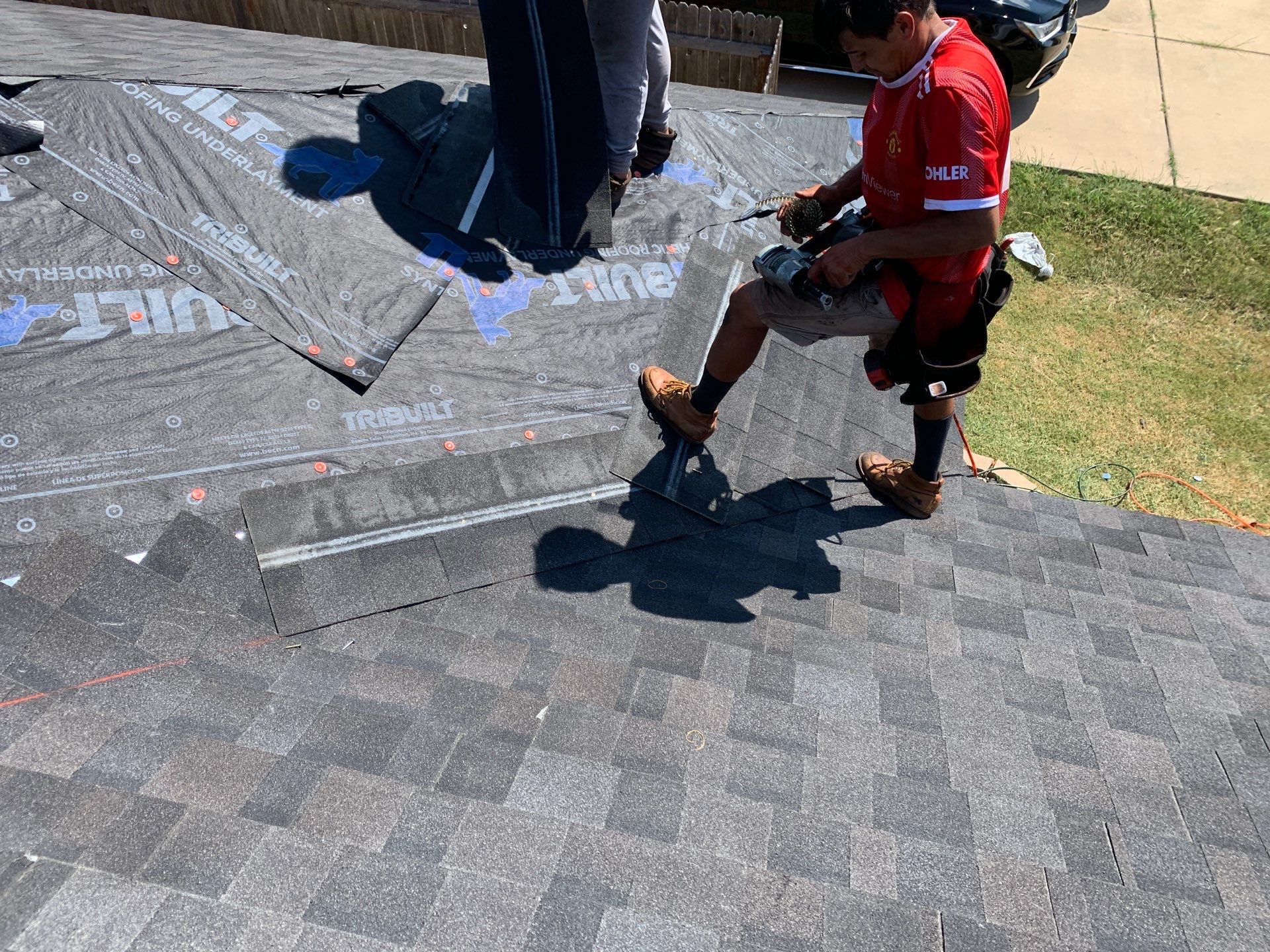 Complete Residential Roof Replacement and Decking Repair in Killeen by Caliber Restoration LLC