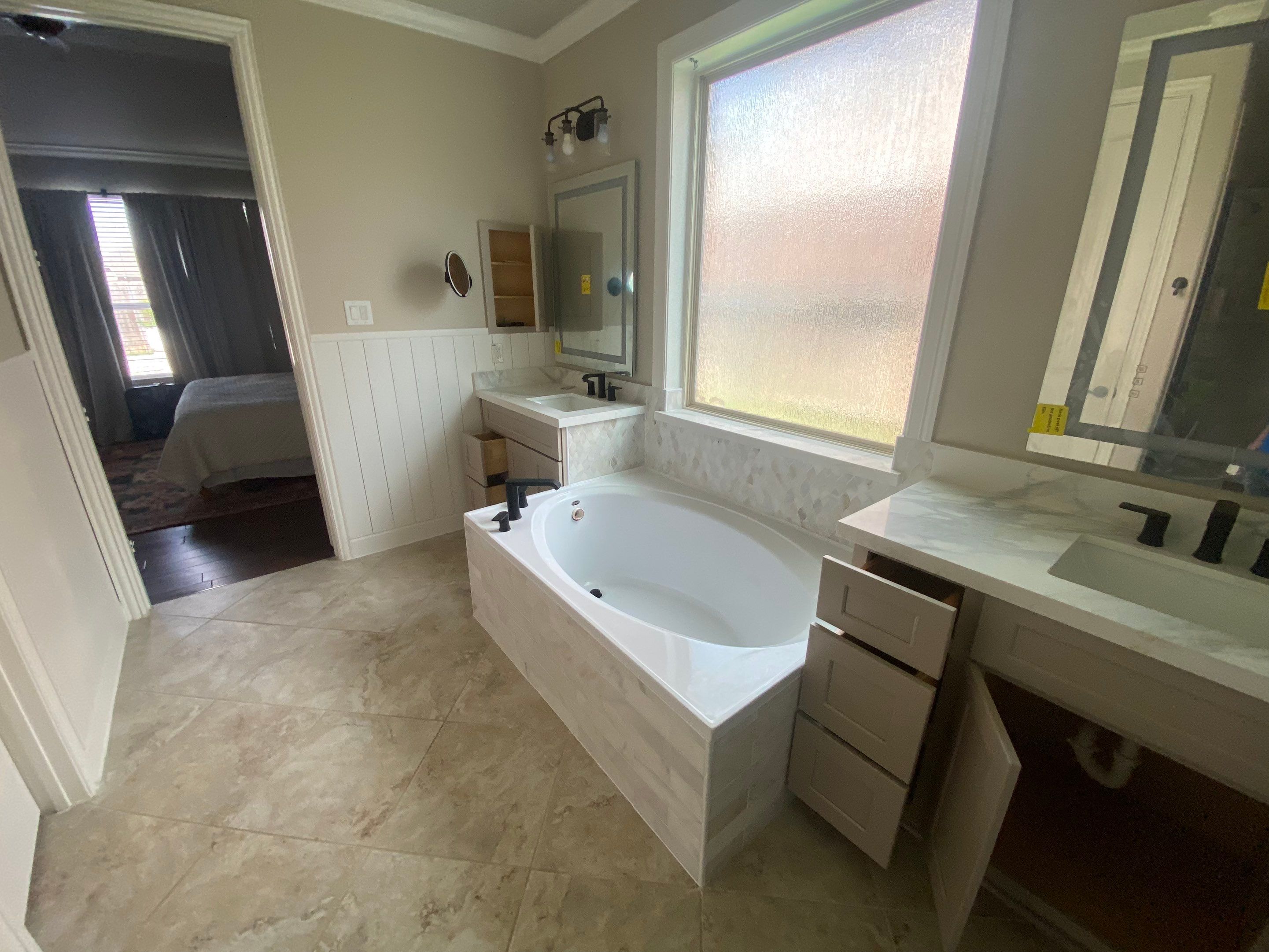 Hidden Plumbing Leak & Bathroom Restoration – Tomball, TX by MaxResto