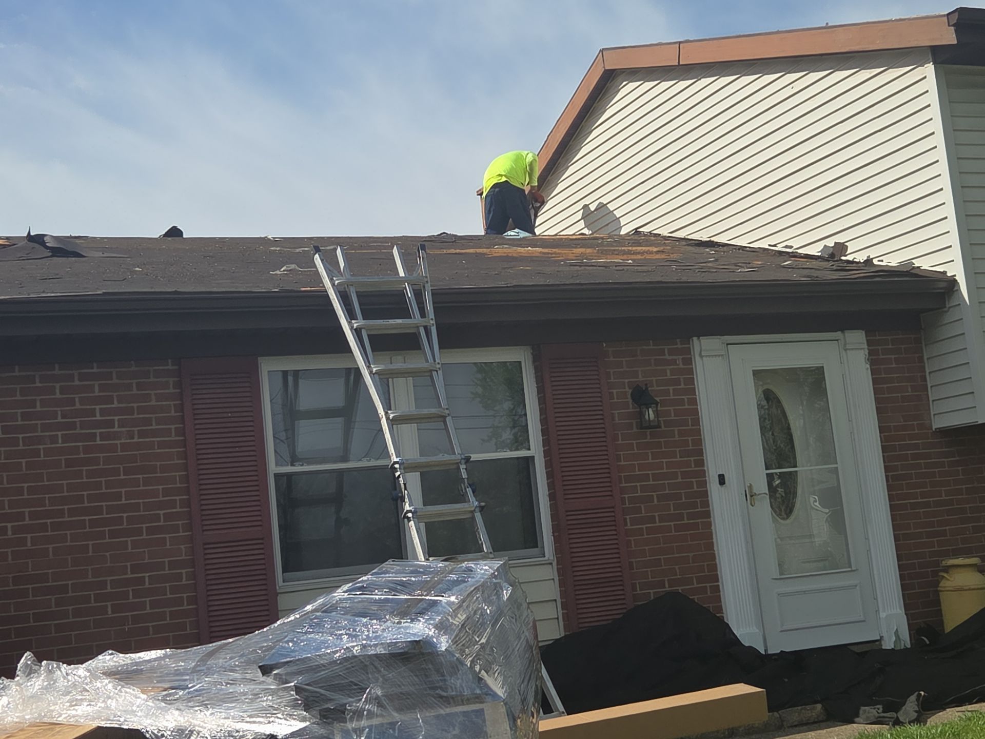 Full Residential Roof Replacement and Decking Installation in Ona, WV by Mr. Roofer