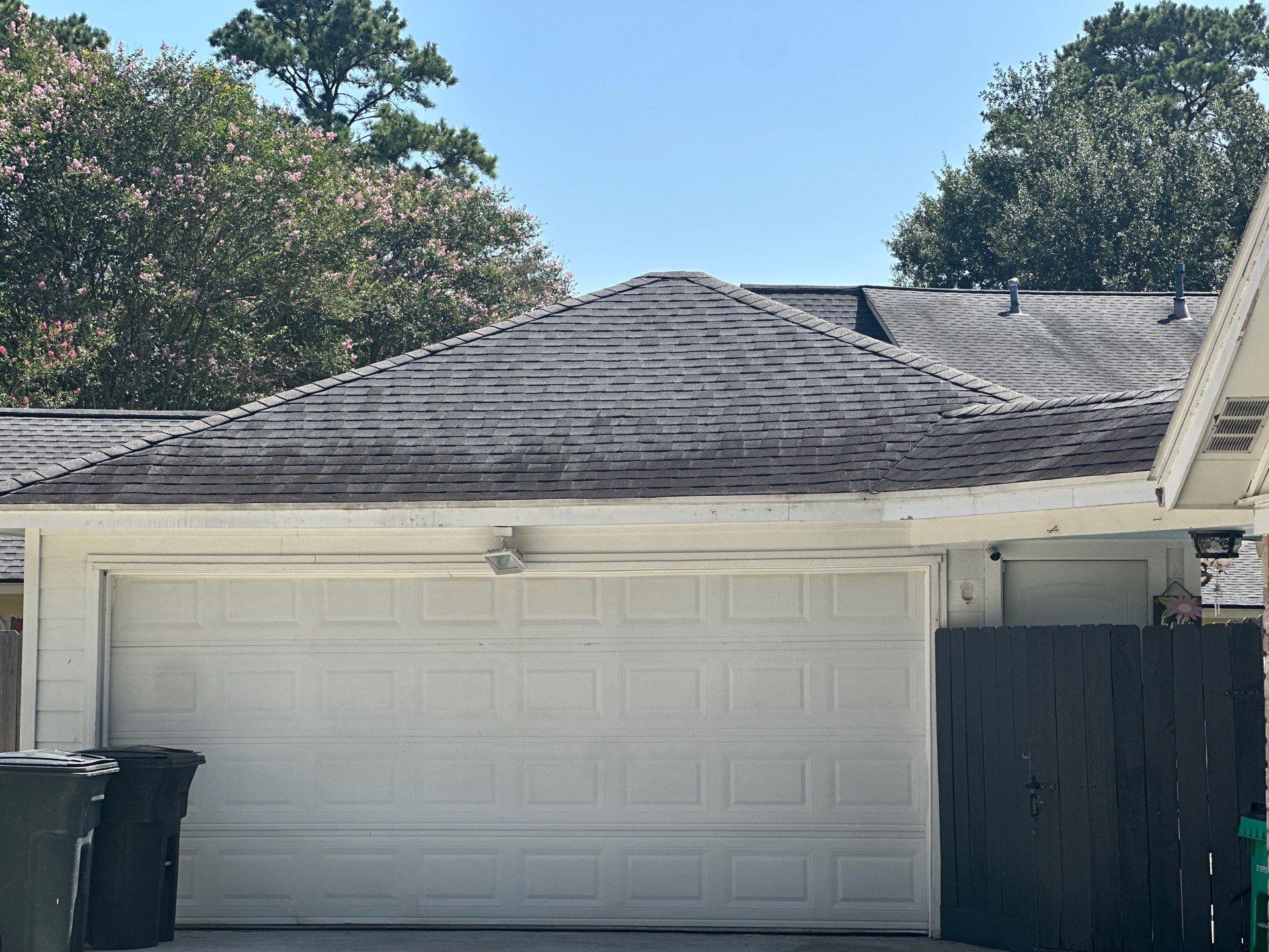 Architectural Shingle Roof — Two-Story Colonial in Spring, TX by PL Roofing & SB Roofing, LLC.
