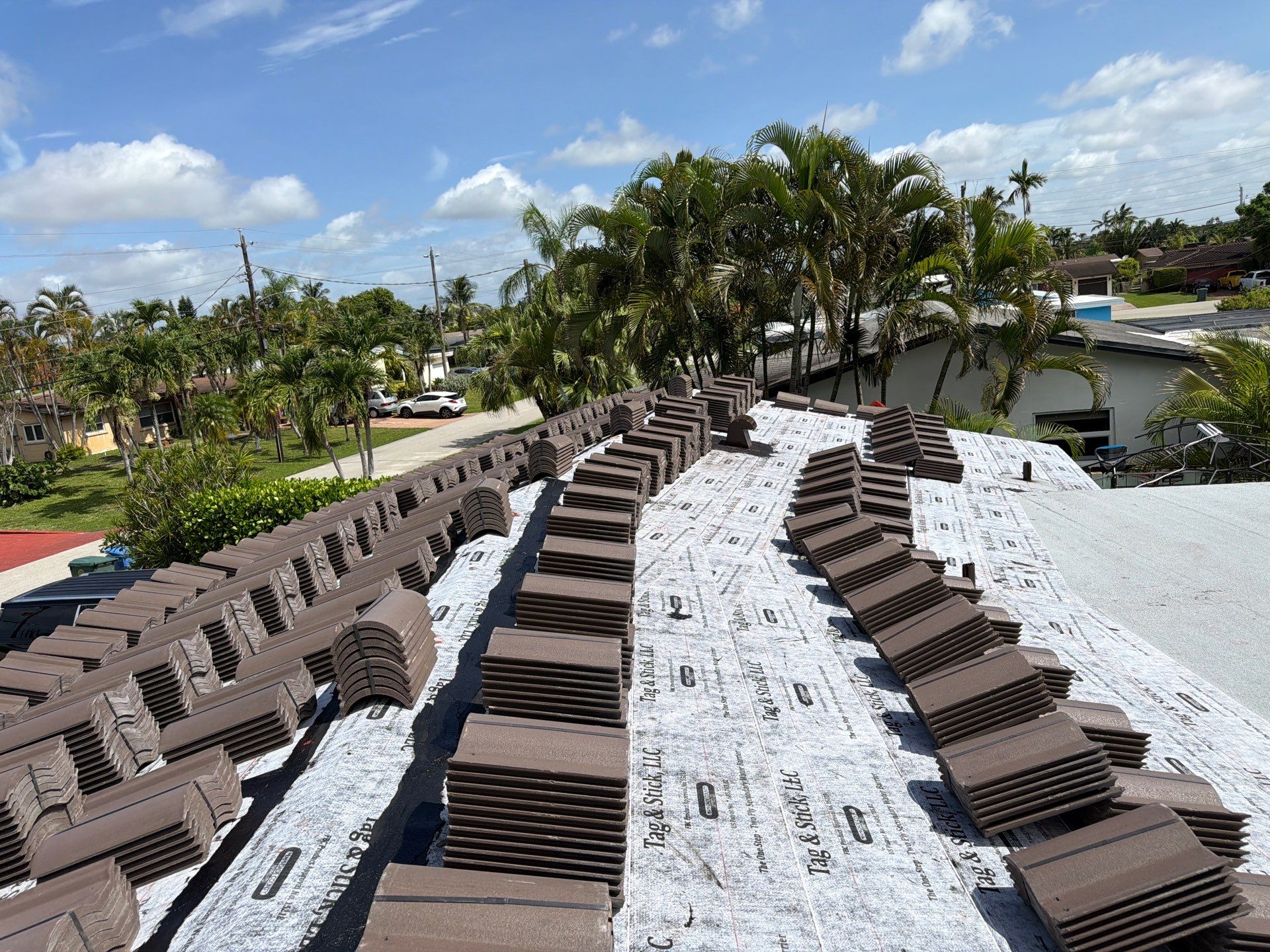 Residential Roofing Installation using Crown by BLUES BROTHERS ROOFING