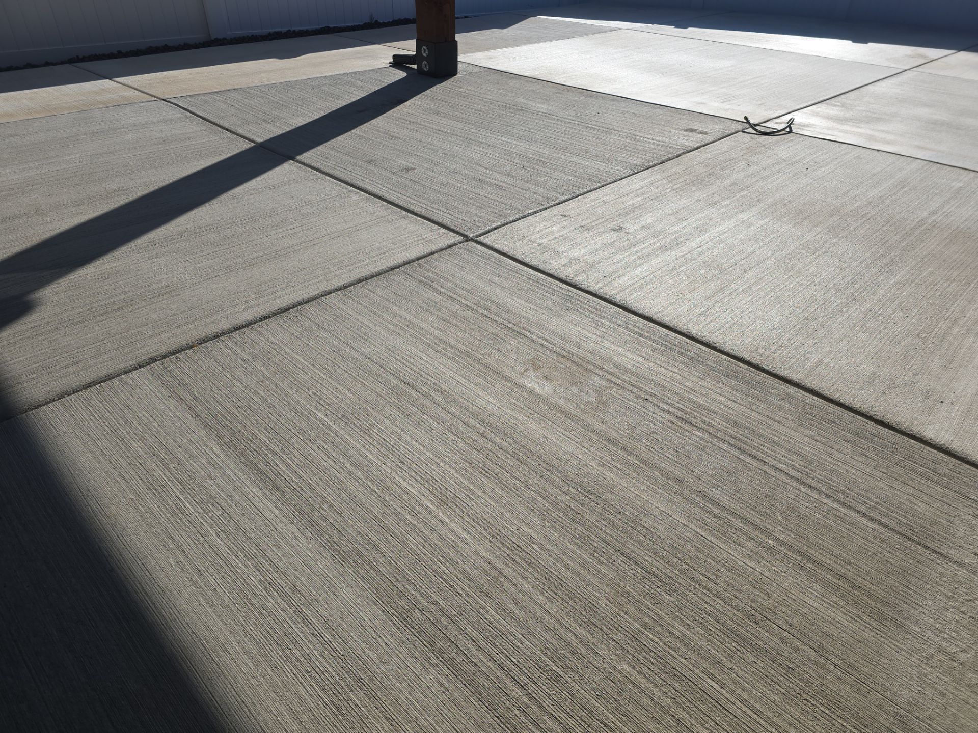 Custom North Pole Flake Coating for Post Falls Patio and Porch by Croc Coatings, LLC