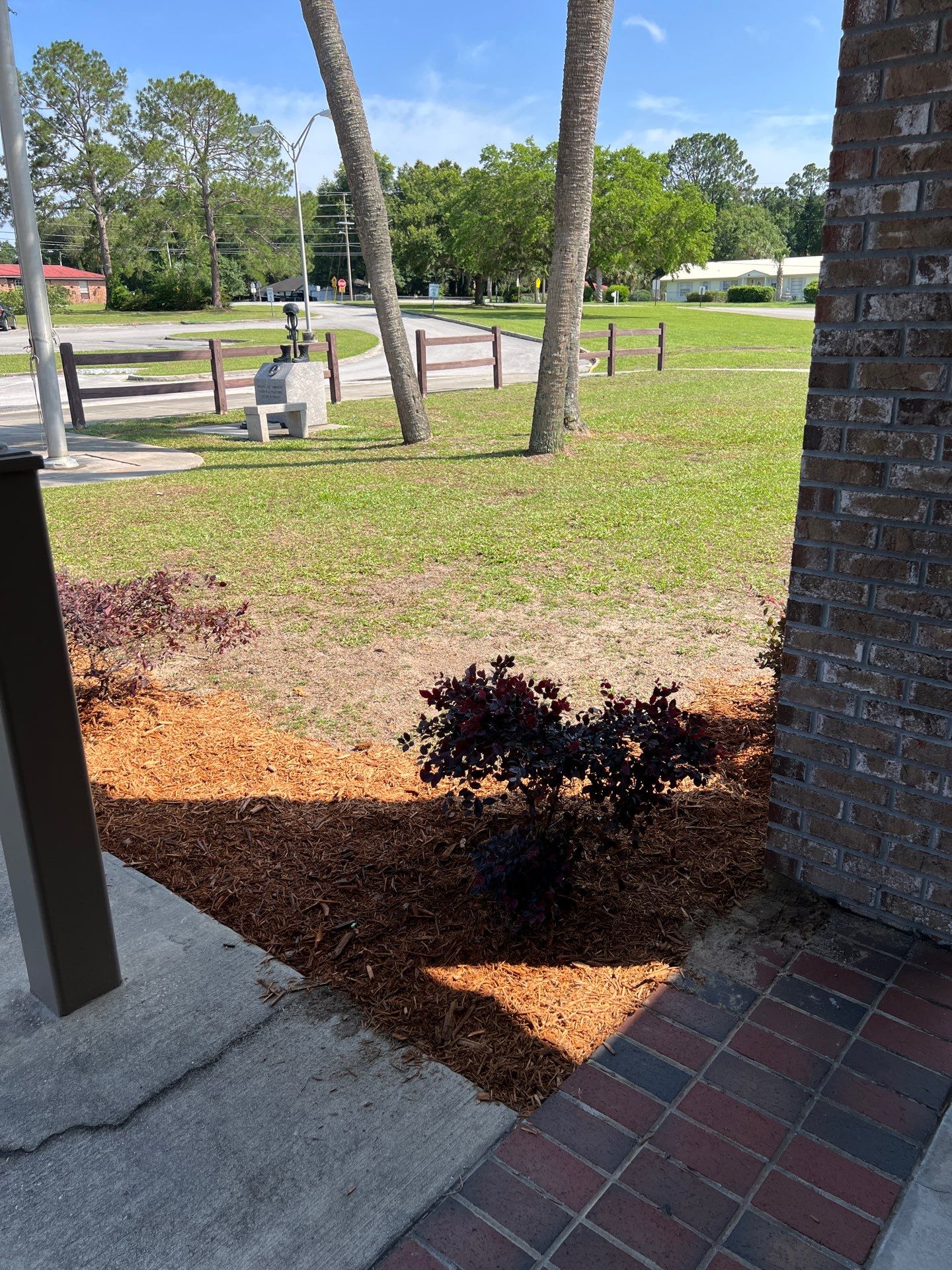 Landscape Install | Keystone Heights HS by ProGreen Services
