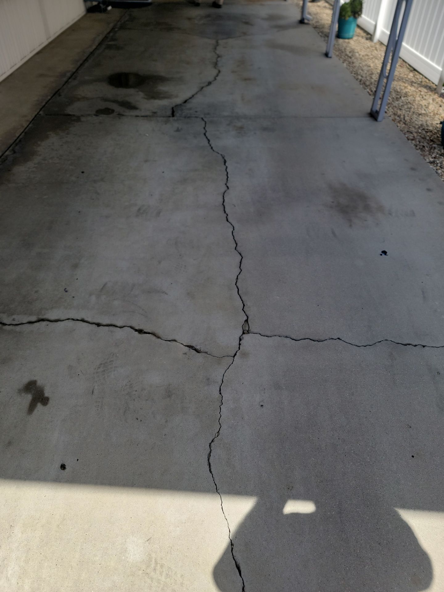 Polyurea Carport and Walkway Concrete Coating in Pismo Beach by MGP Coatings