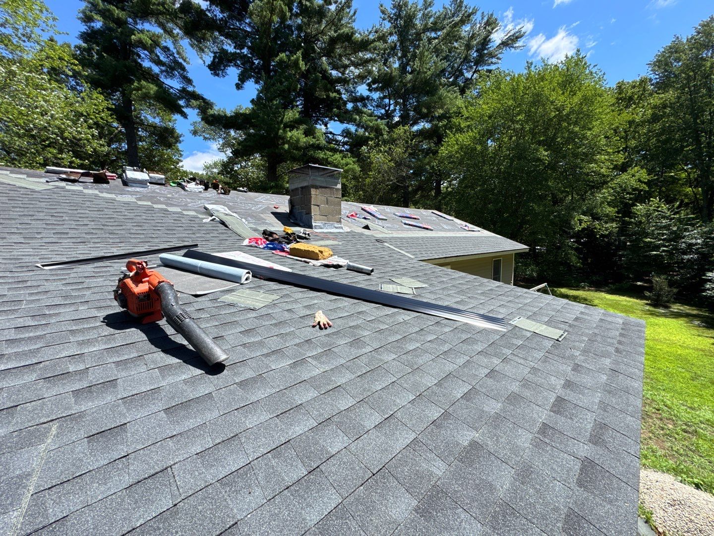 Full Roof Replacement Following Prior Chimney Repair – Repeat Customer Project by Sensible Home Solutions